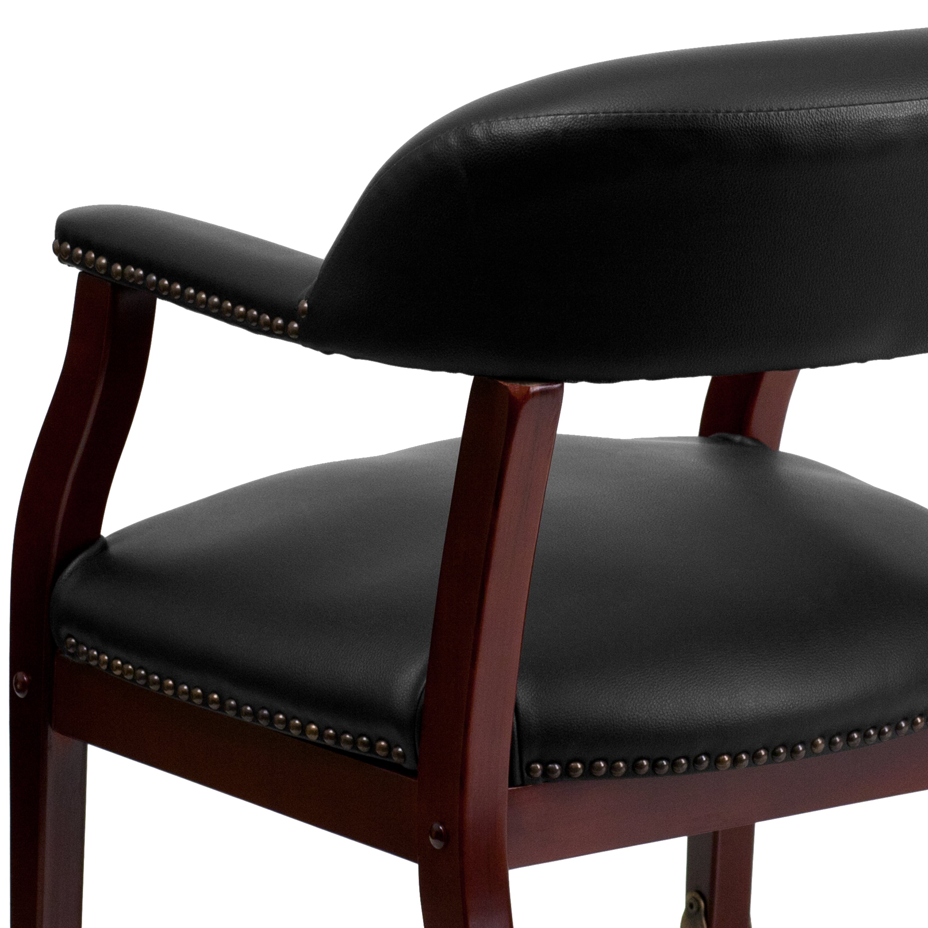 Conference Chair with Accent Nail Trim and Casters