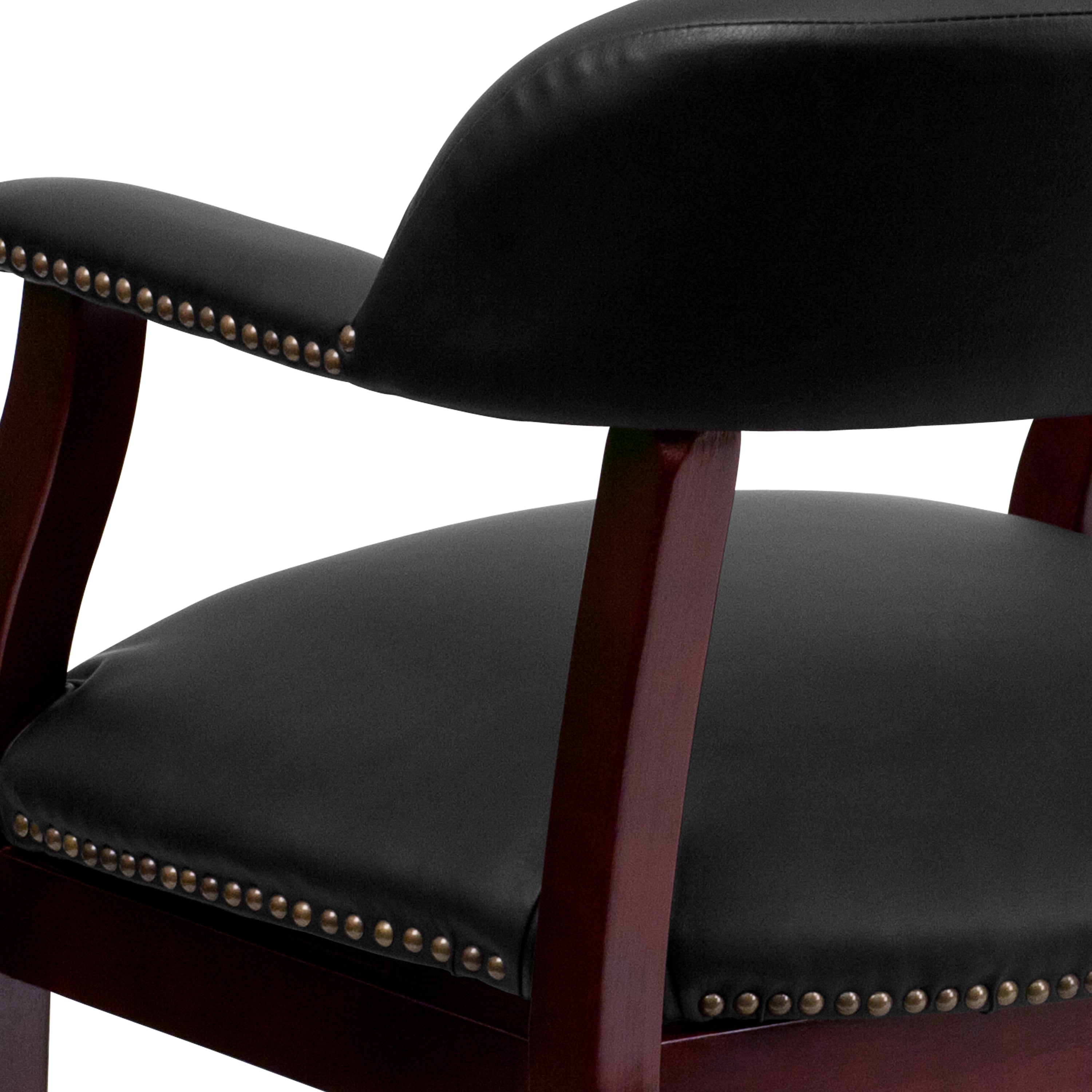 Conference Chair with Accent Nail Trim and Casters