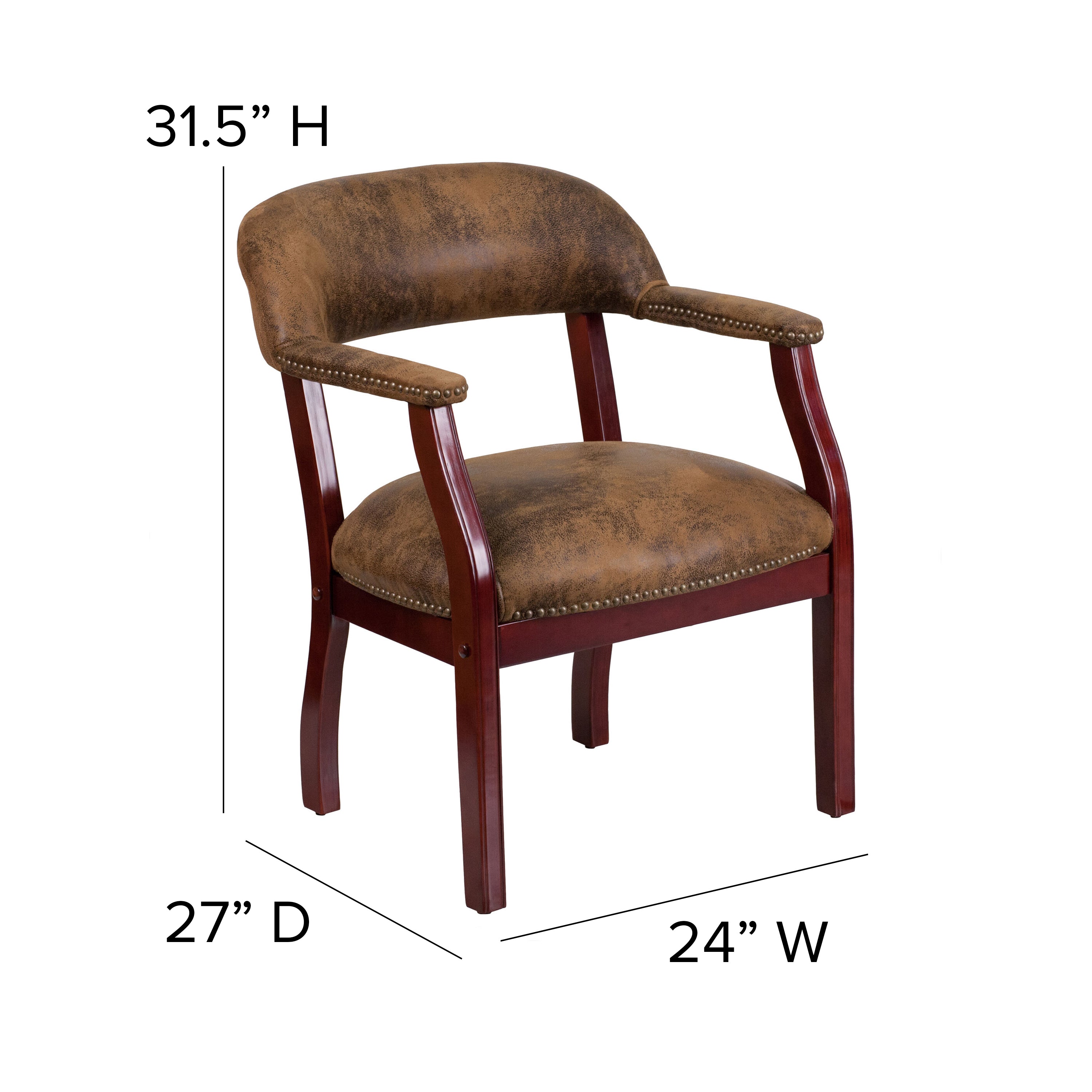 Conference Chair with Accent Nail Trim