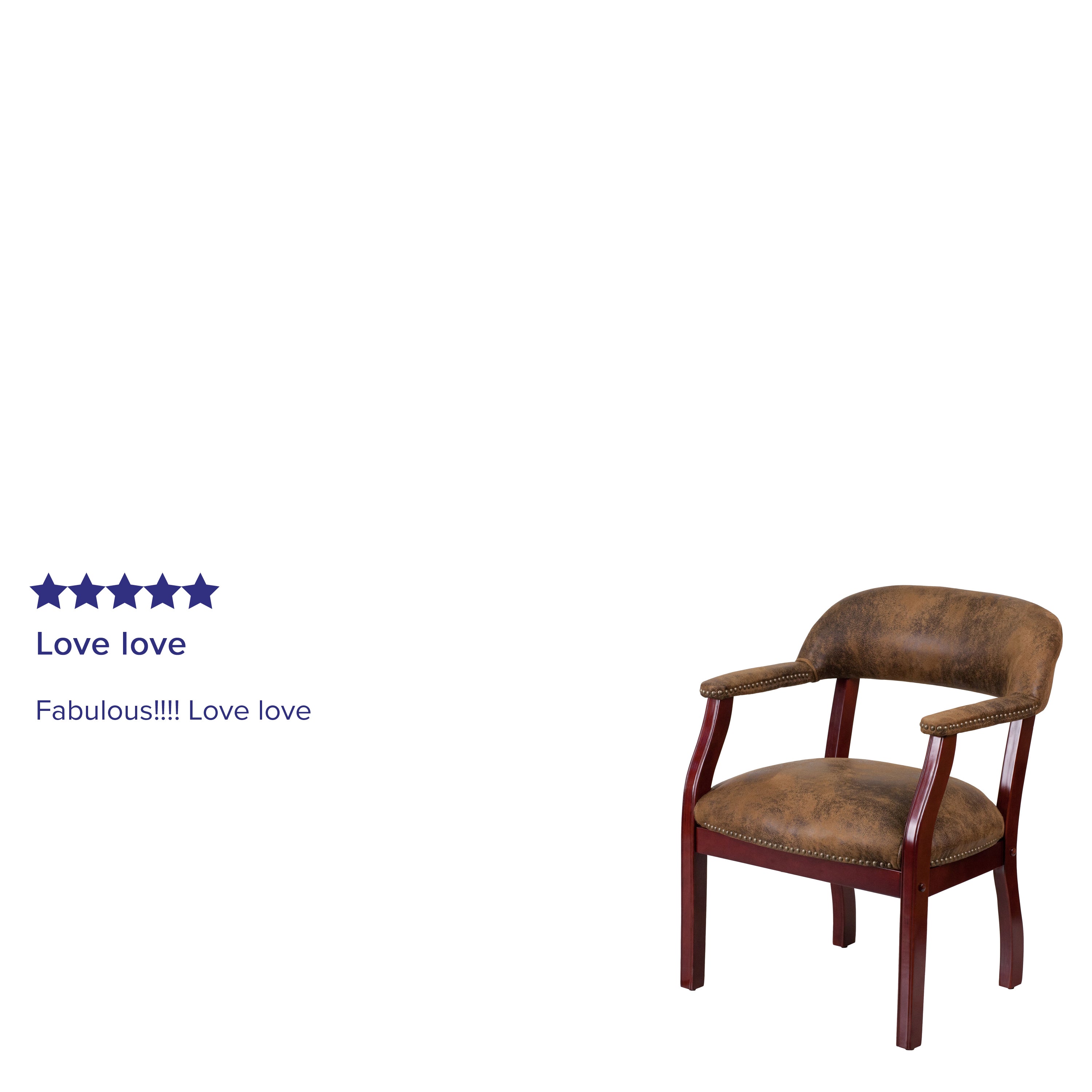 Conference Chair with Accent Nail Trim