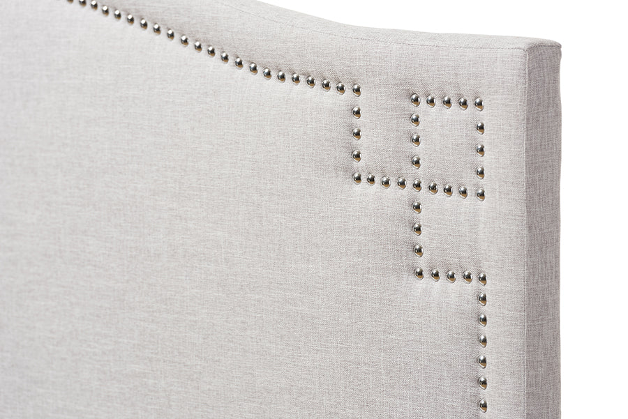 Aubrey Modern and Contemporary Fabric Upholstered Headboard