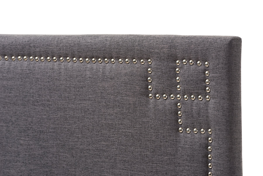 Geneva Modern and Contemporary Fabric Upholstered Headboard