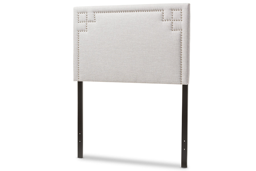 Geneva Modern and Contemporary Fabric Upholstered Headboard