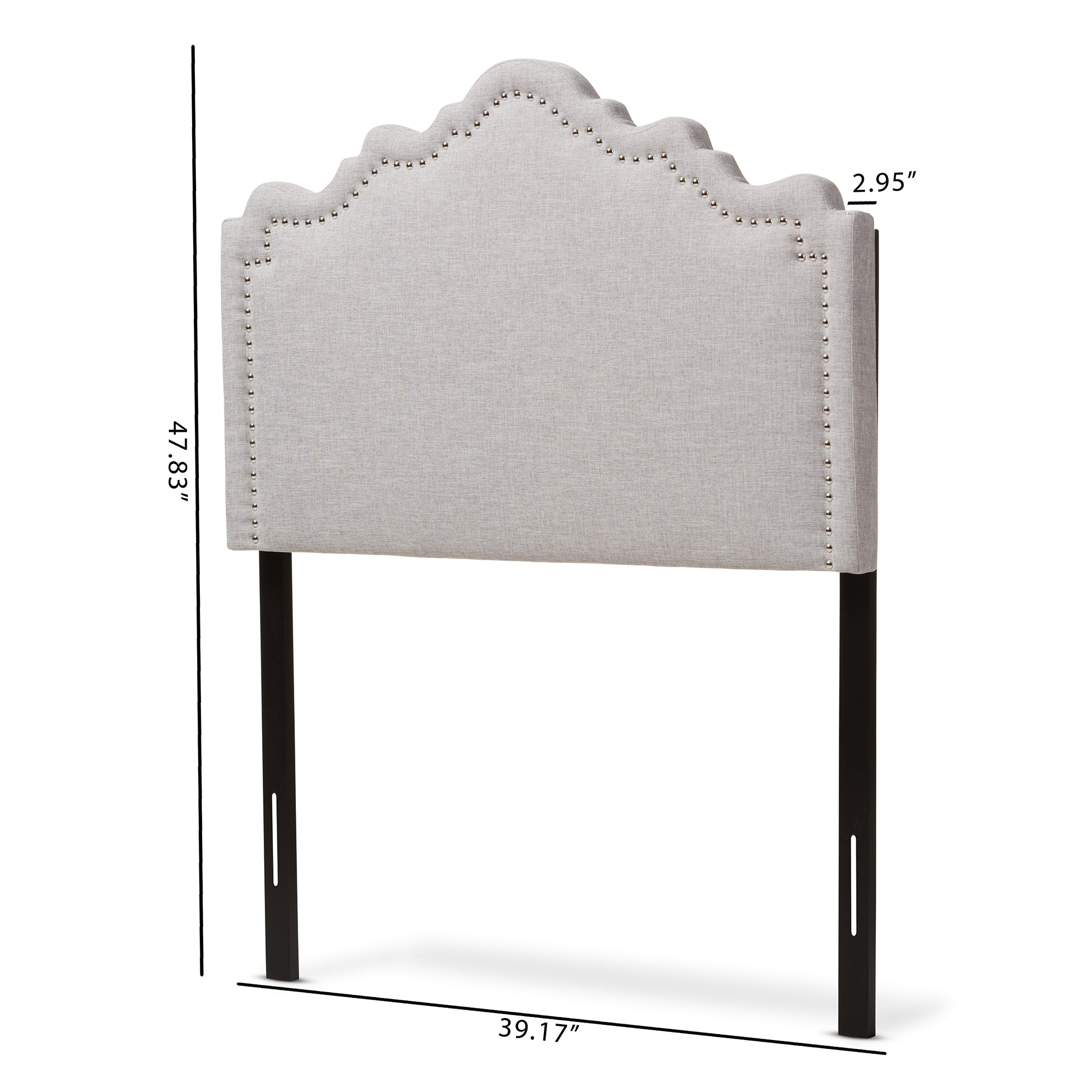 Nadeen Modern and Contemporary Fabric Headboard
