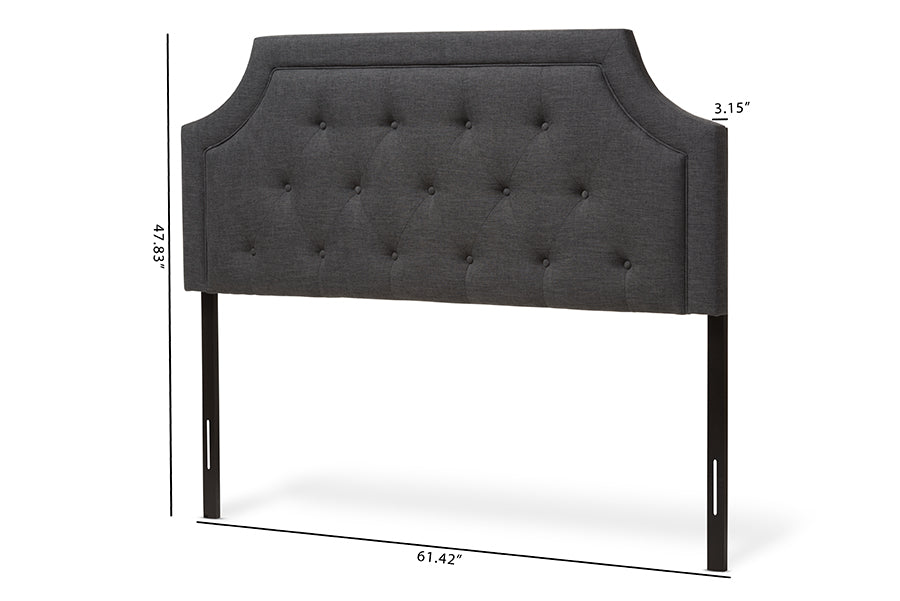 Mars Modern and Contemporary Fabric Headboard