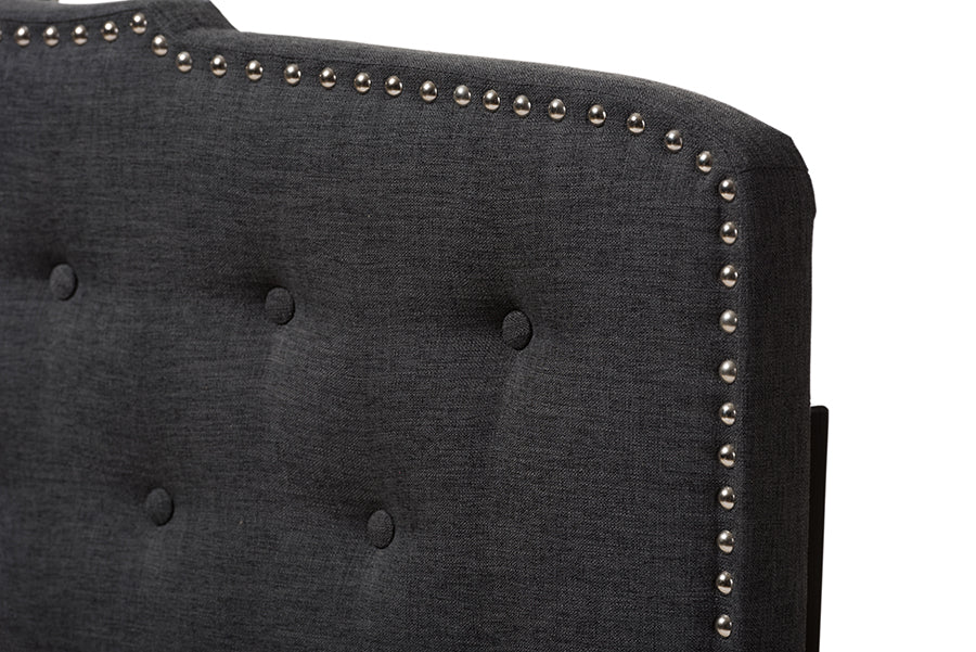 Lucy Modern and Contemporary Fabric Headboard