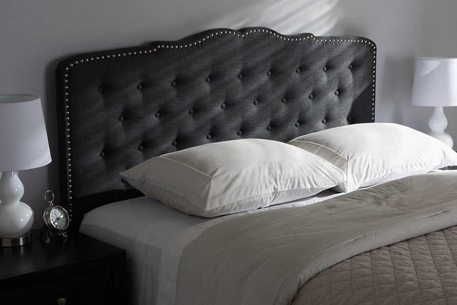 Lucy Modern and Contemporary Fabric Headboard