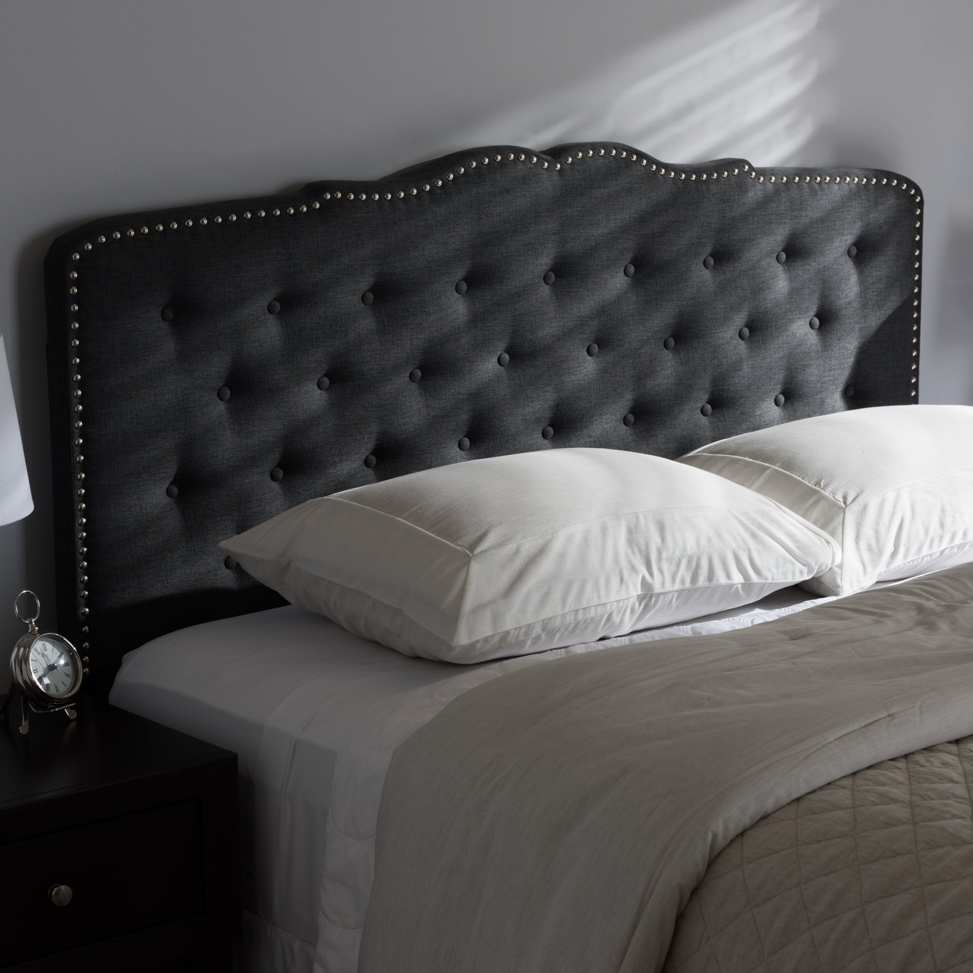 Lucy Modern and Contemporary Fabric Headboard