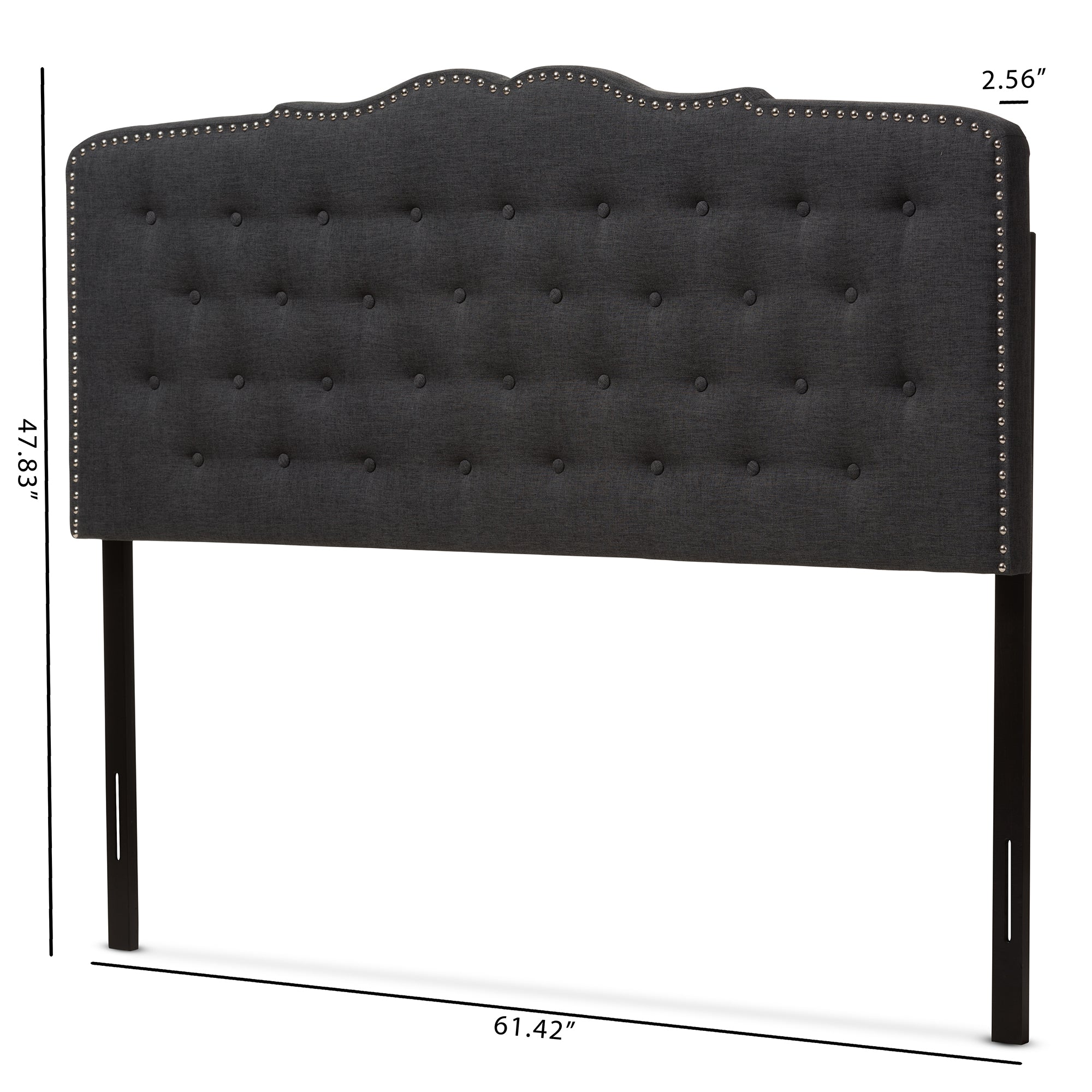 Lucy Modern and Contemporary Fabric Headboard