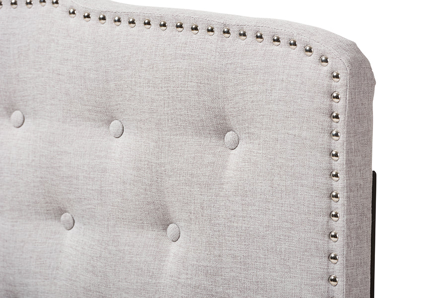 Lucy Modern and Contemporary Fabric Headboard