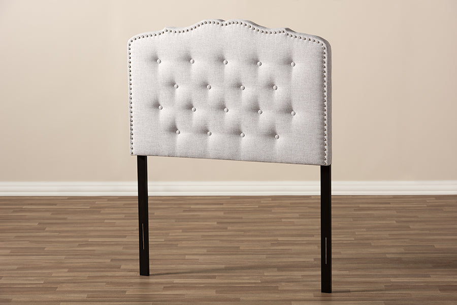 Lucy Modern and Contemporary Fabric Headboard
