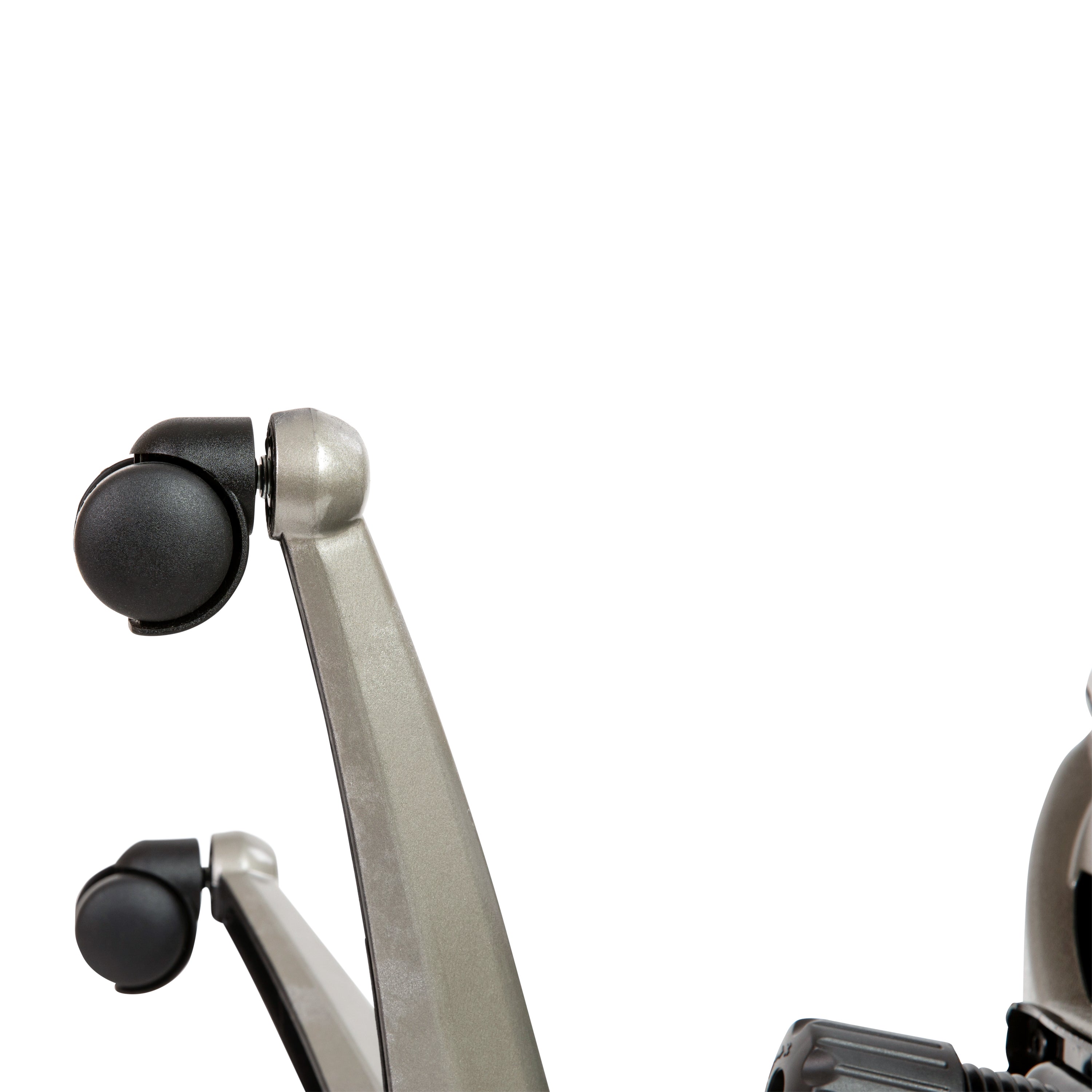 Mid-Back Transparent Mesh Executive Swivel Office Chair with Flip-Up Arms