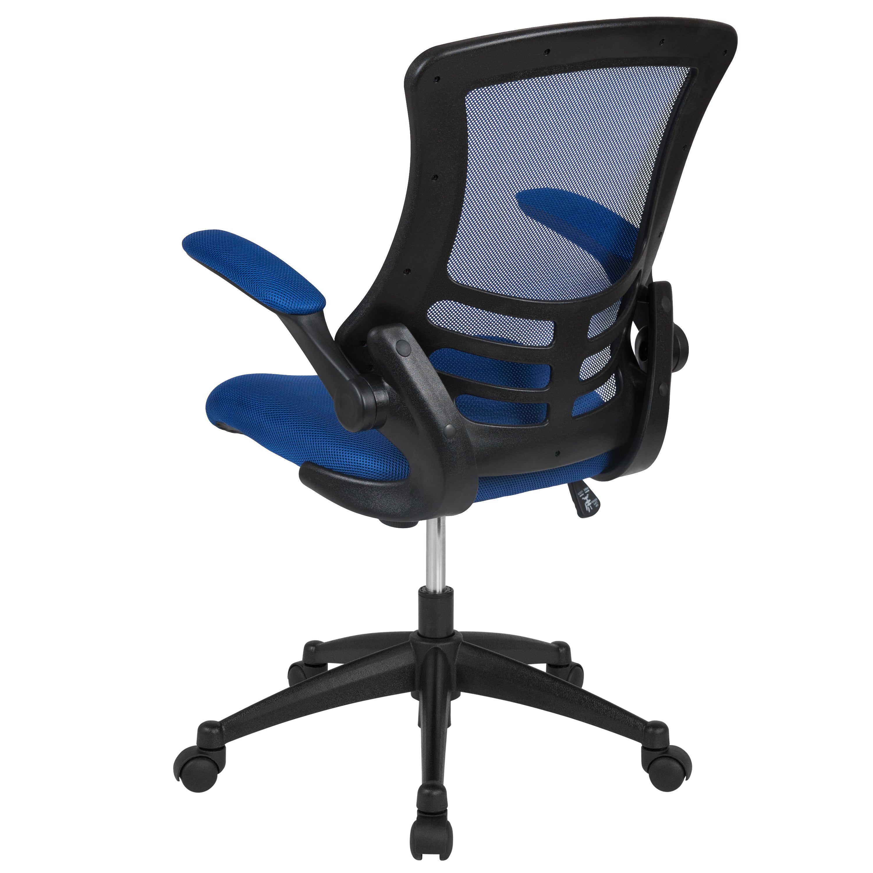Mid-Back Mesh Swivel Ergonomic Task Office Chair with Flip-Up Arms