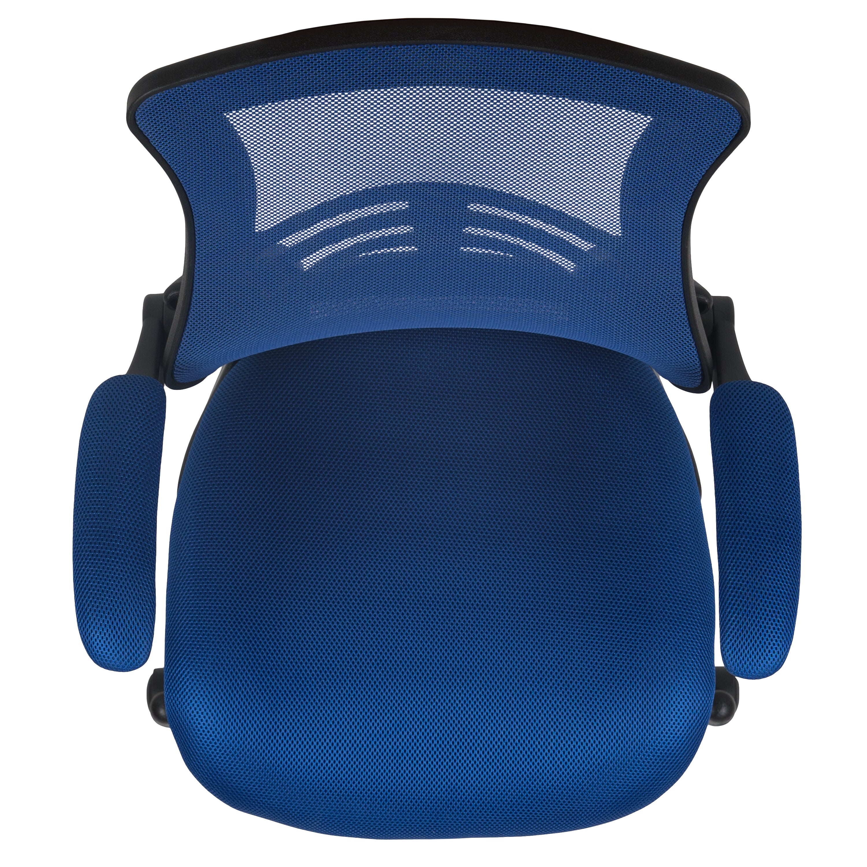 Mid-Back Mesh Swivel Ergonomic Task Office Chair with Flip-Up Arms