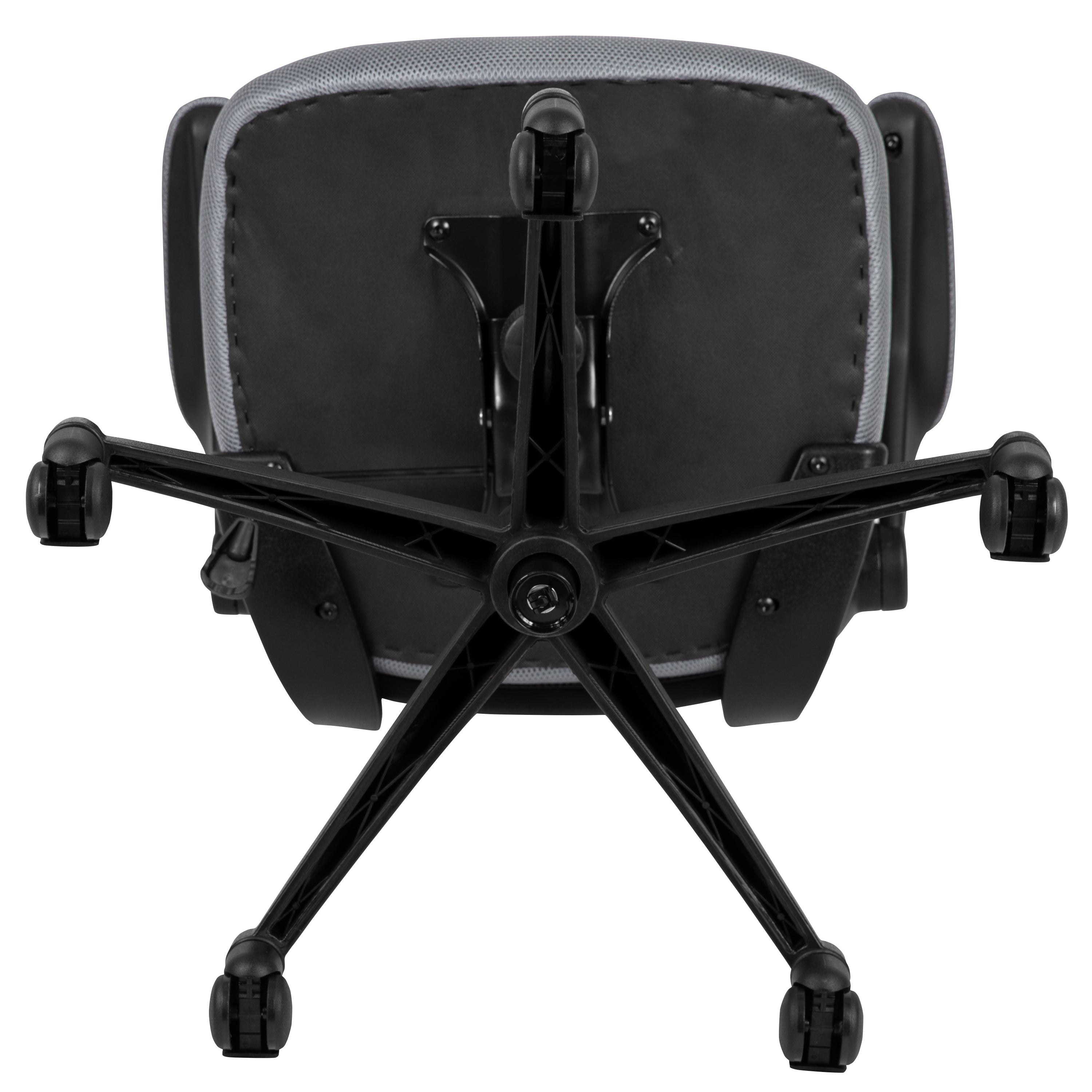 Mid-Back Mesh Swivel Ergonomic Task Office Chair with Flip-Up Arms