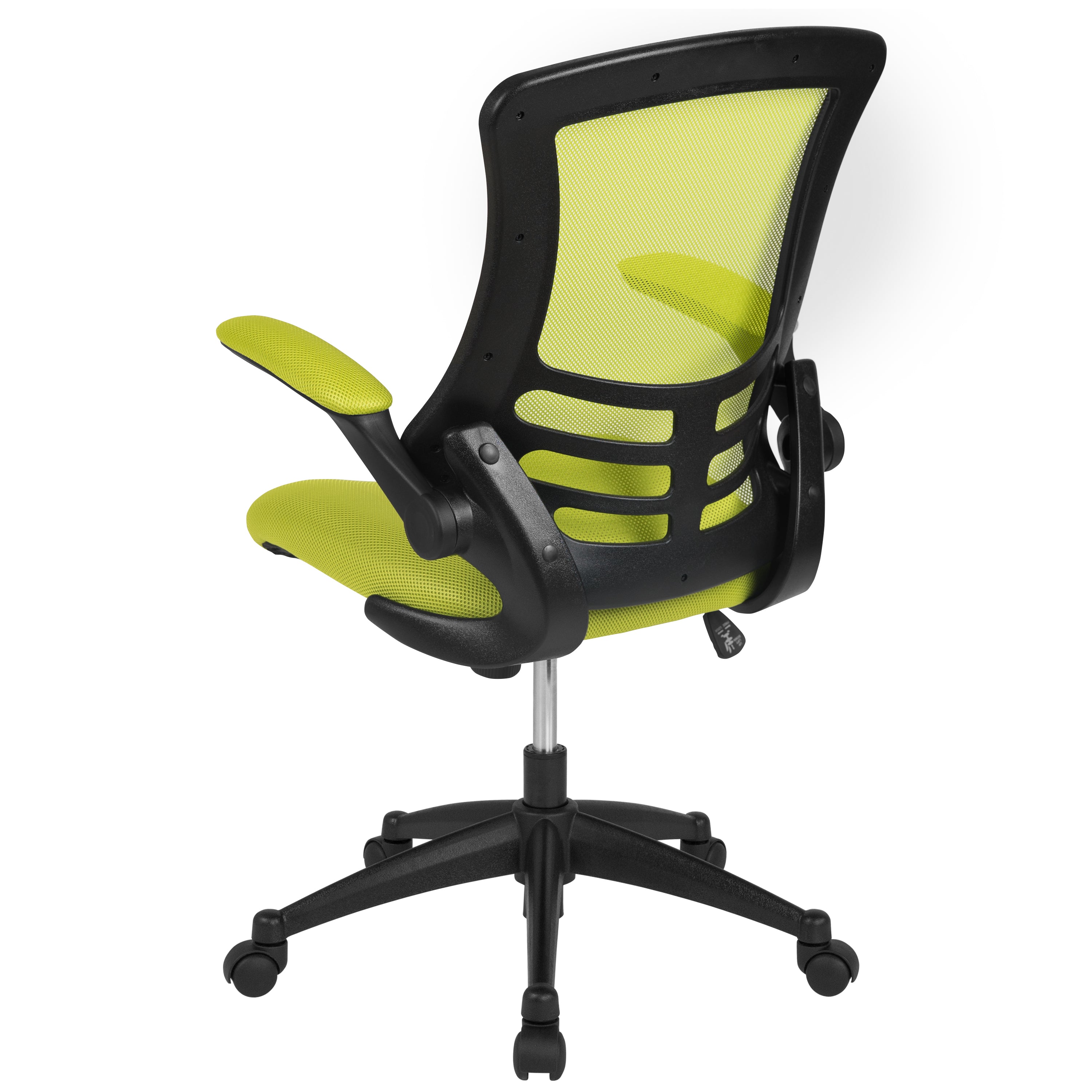 Mid-Back Mesh Swivel Ergonomic Task Office Chair with Flip-Up Arms