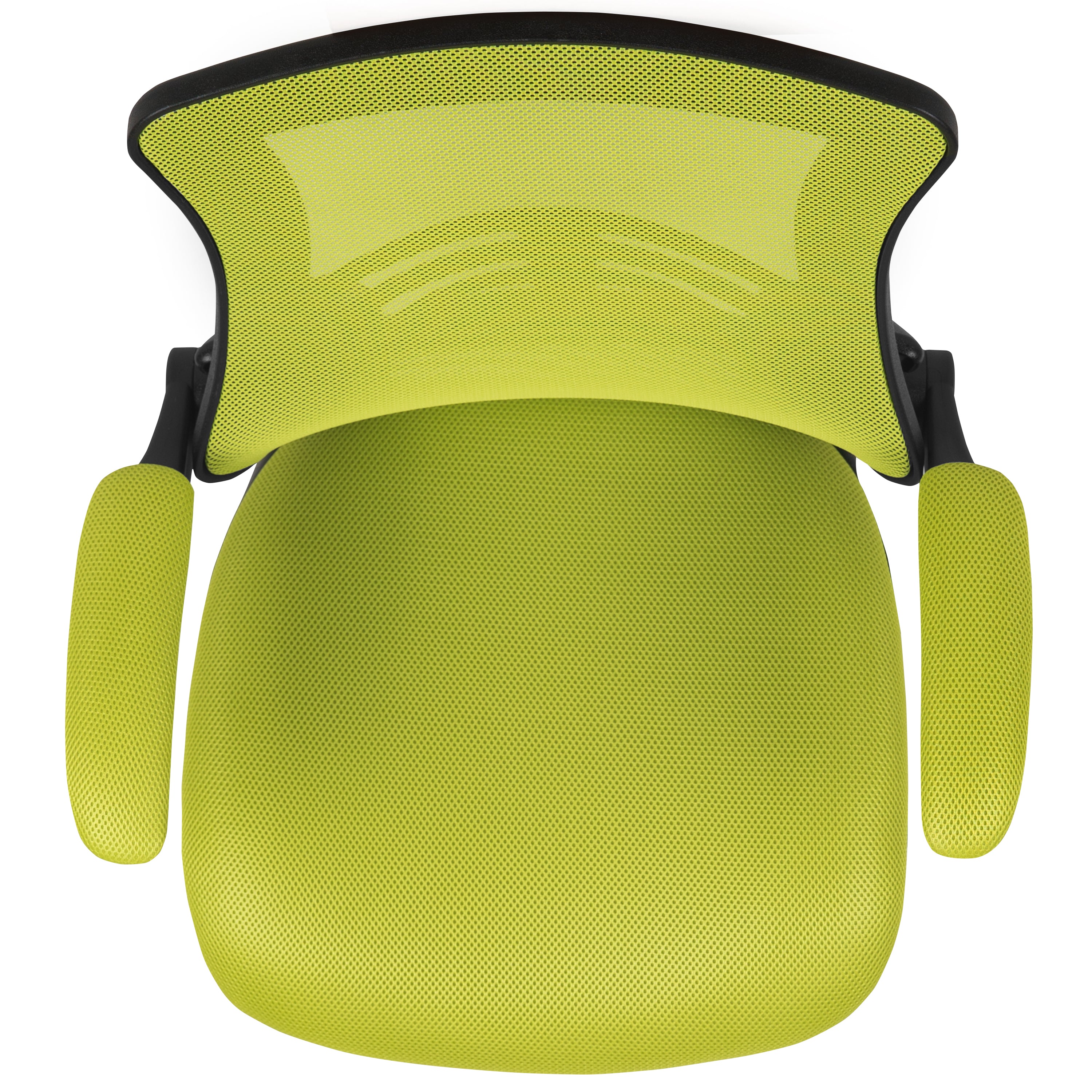 Mid-Back Mesh Swivel Ergonomic Task Office Chair with Flip-Up Arms