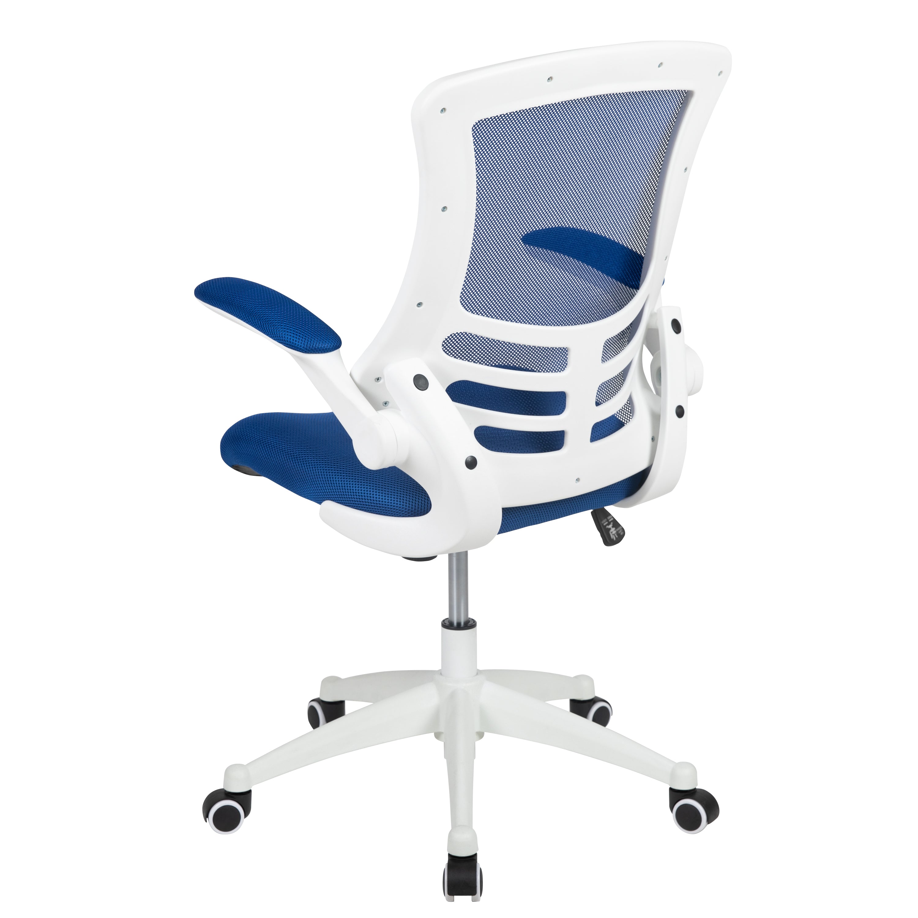 Mid-Back Mesh Swivel Ergonomic Task Office Chair with Flip-Up Arms