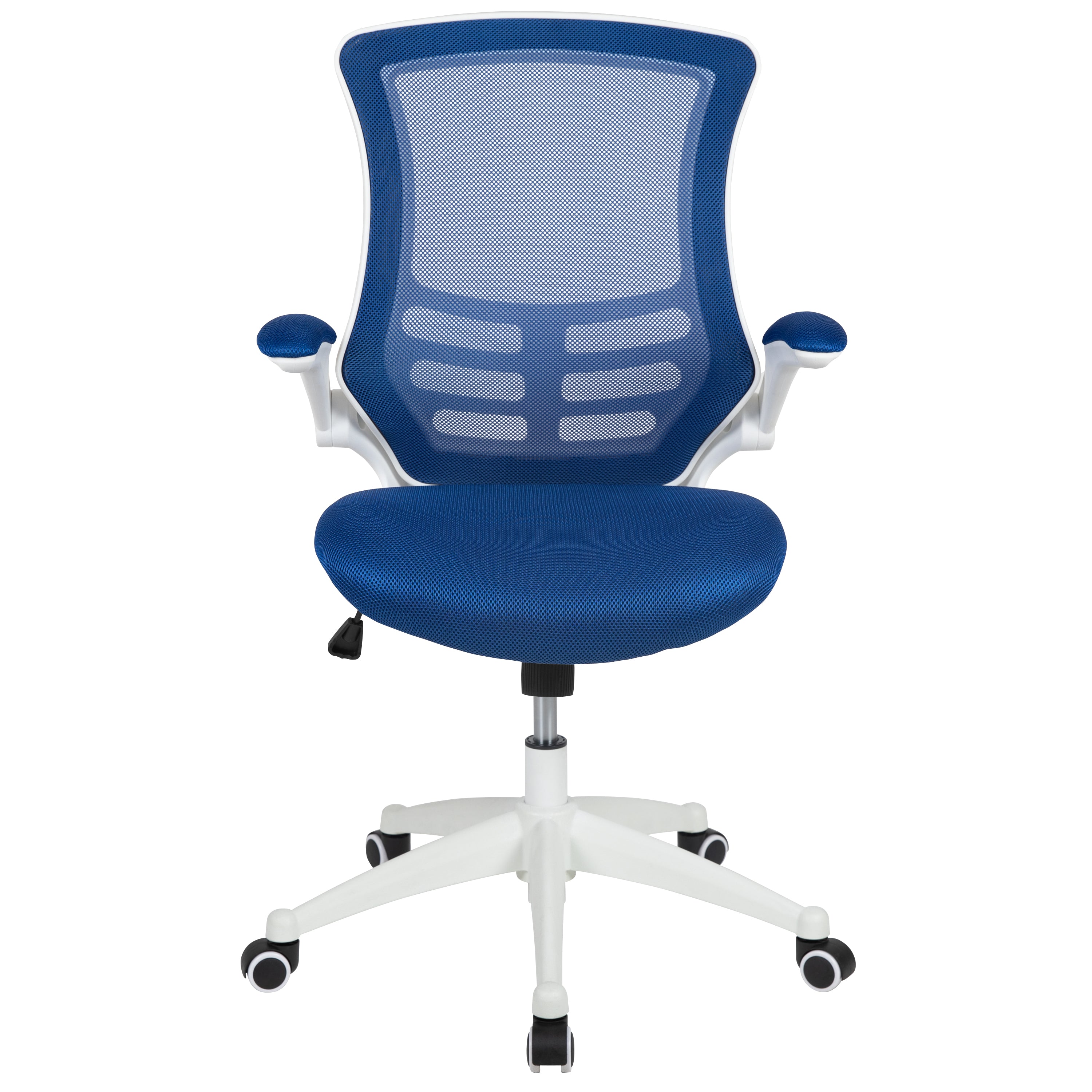 Mid-Back Mesh Swivel Ergonomic Task Office Chair with Flip-Up Arms