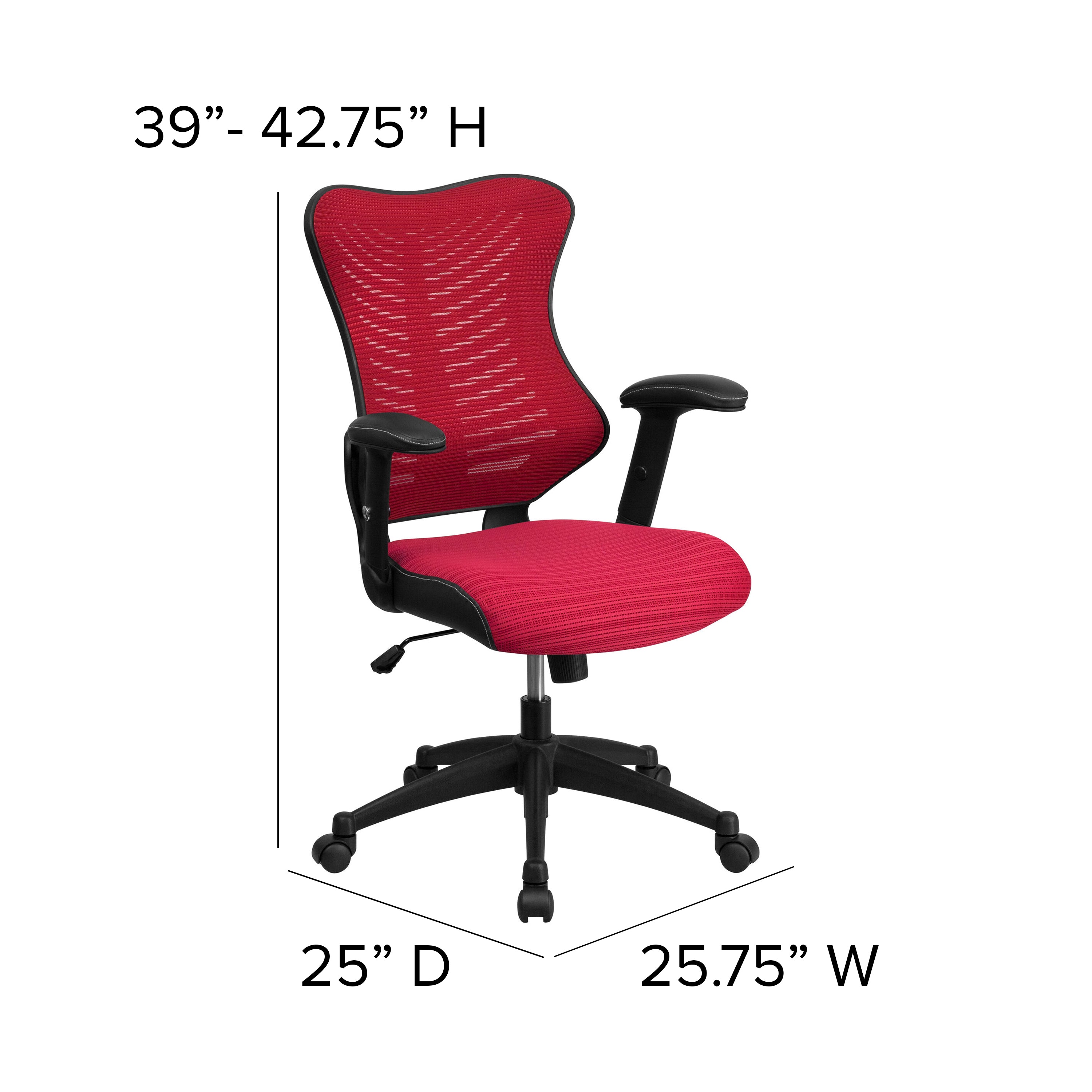 High Back Designer Mesh Executive Swivel Ergonomic Office Chair with Adjustable Arms