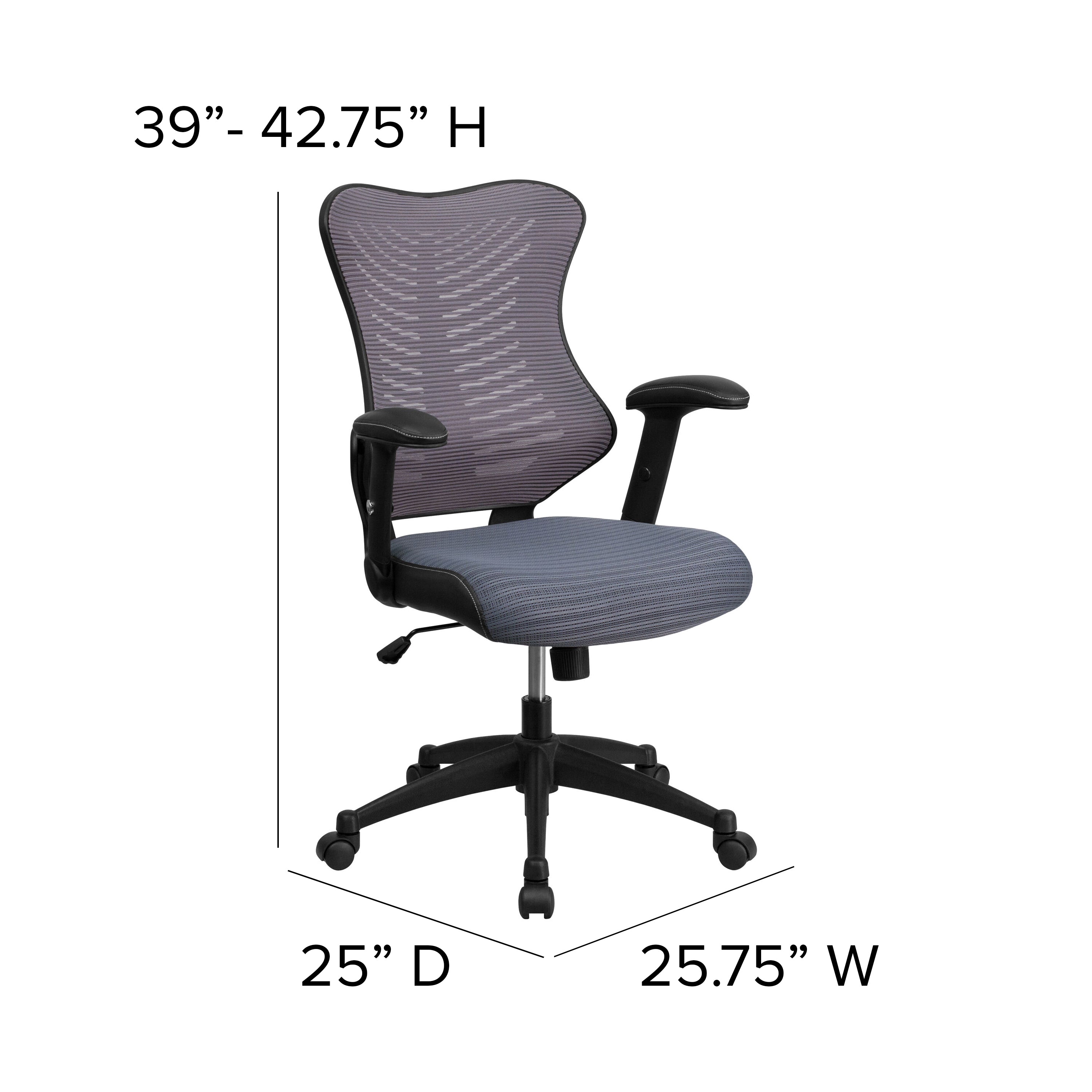 High Back Designer Mesh Executive Swivel Ergonomic Office Chair with Adjustable Arms
