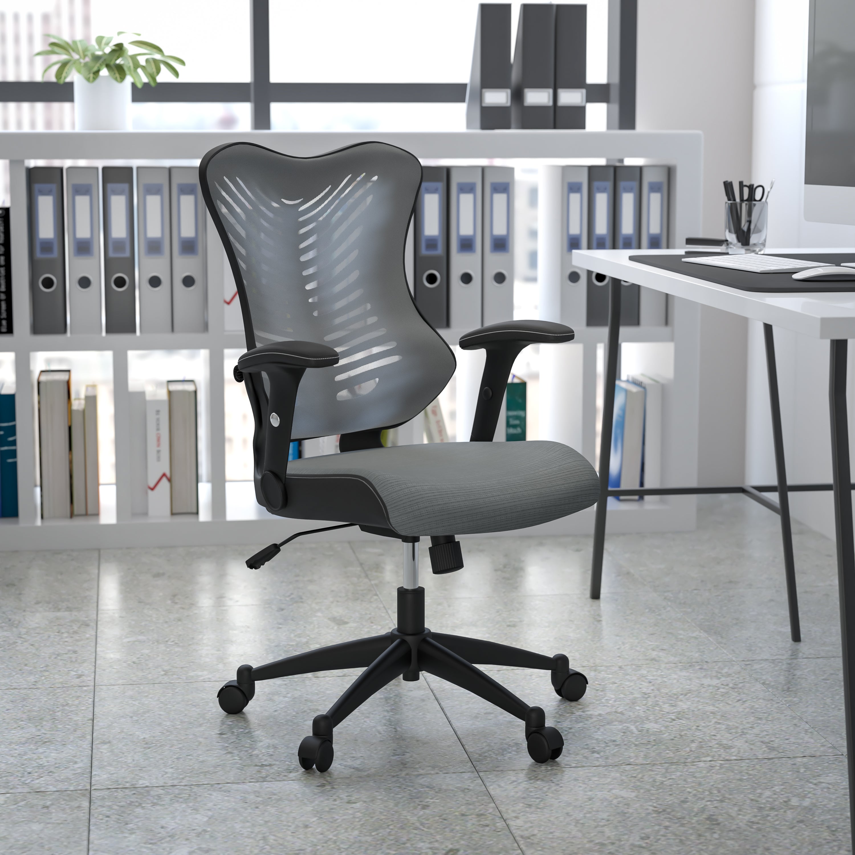 High Back Designer Mesh Executive Swivel Ergonomic Office Chair with Adjustable Arms