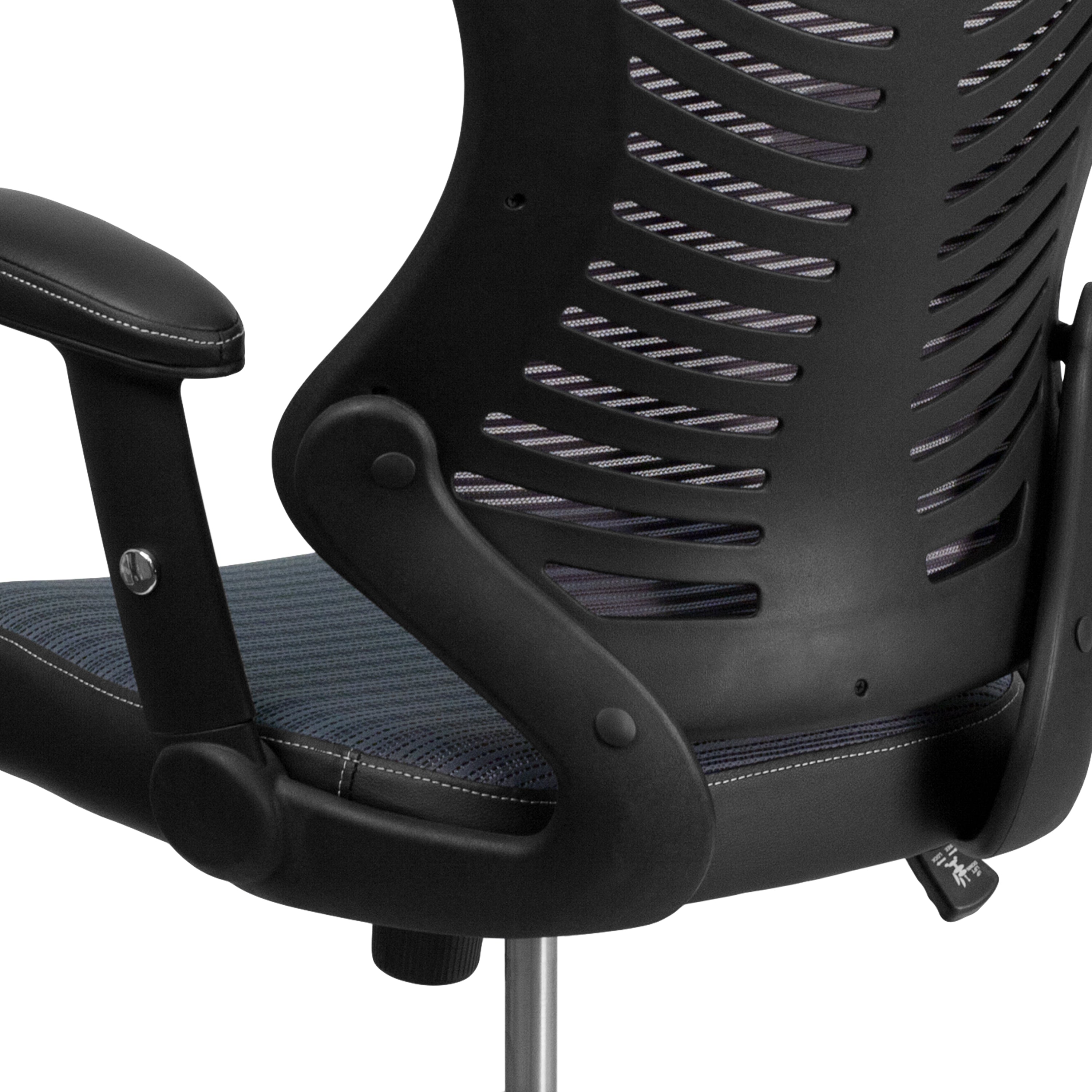 High Back Designer Mesh Executive Swivel Ergonomic Office Chair with Adjustable Arms