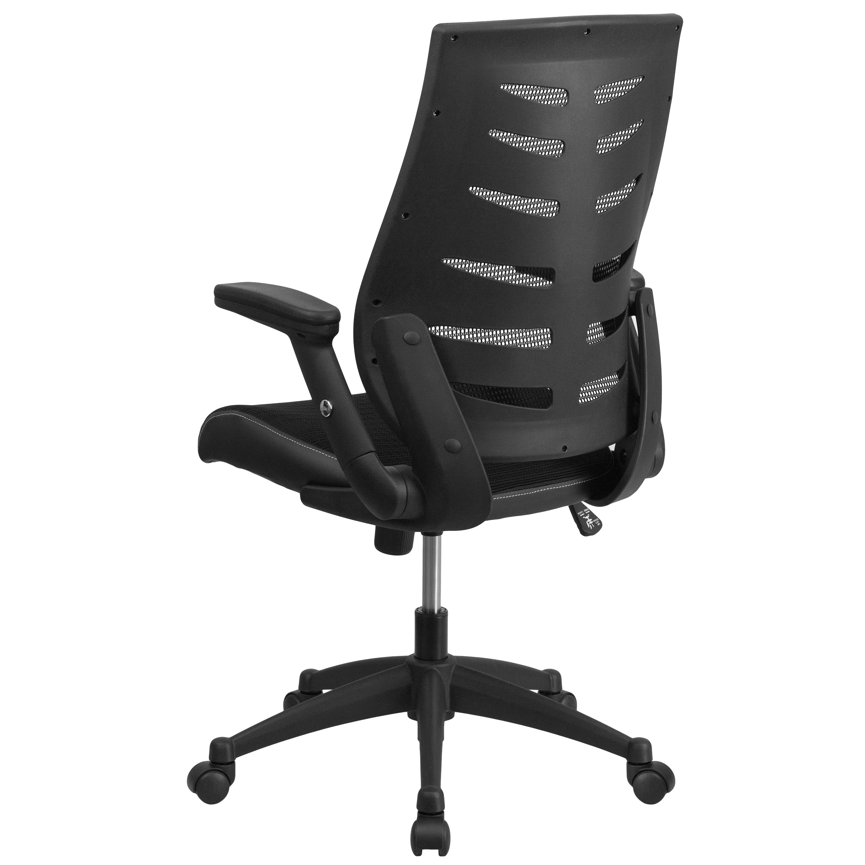 High Back Designer Mesh Executive Swivel Ergonomic Office Chair with Height Adjustable Flip-Up Arms