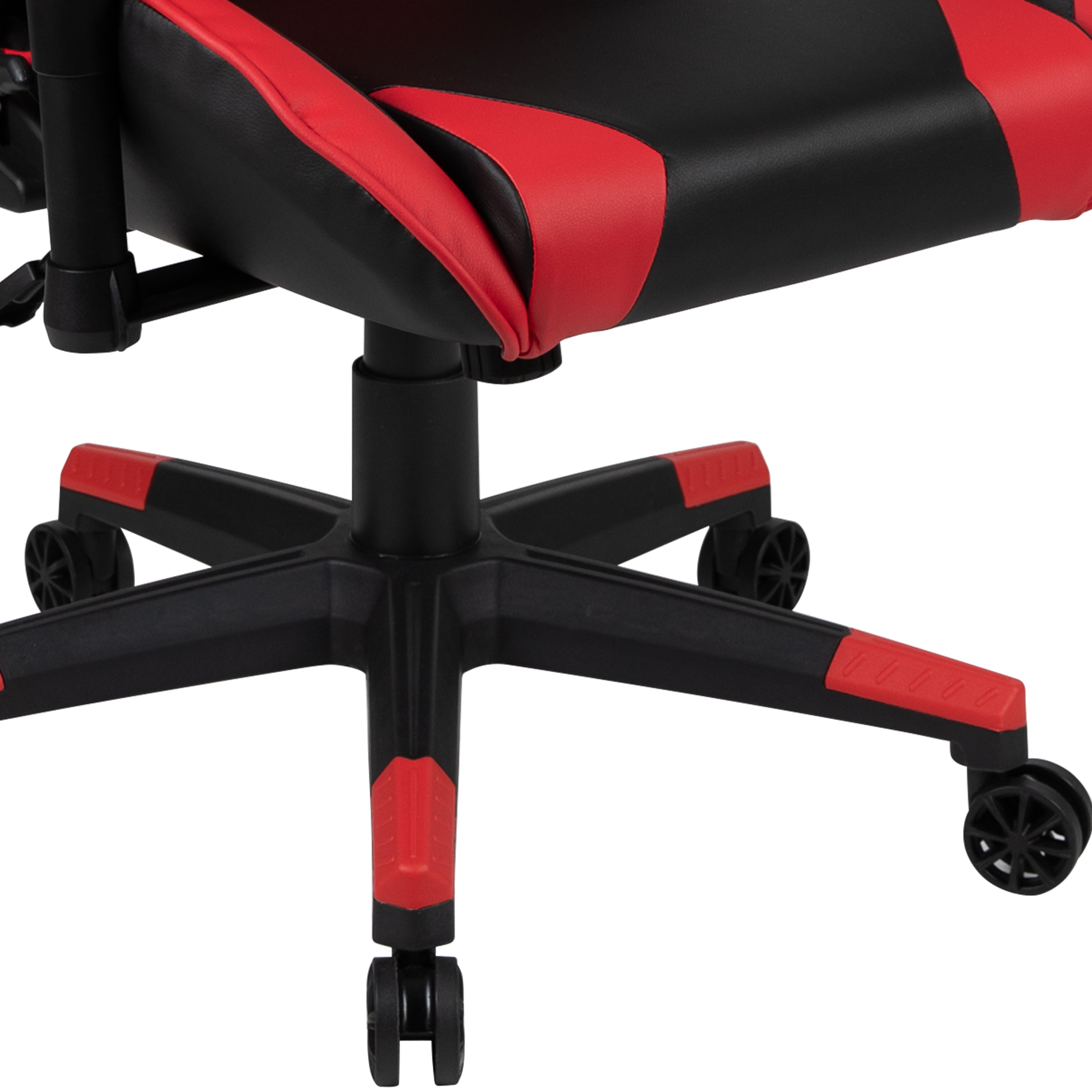 Gaming Desk and Reclining Gaming Chair Set with Cup Holder and Headphone Hook