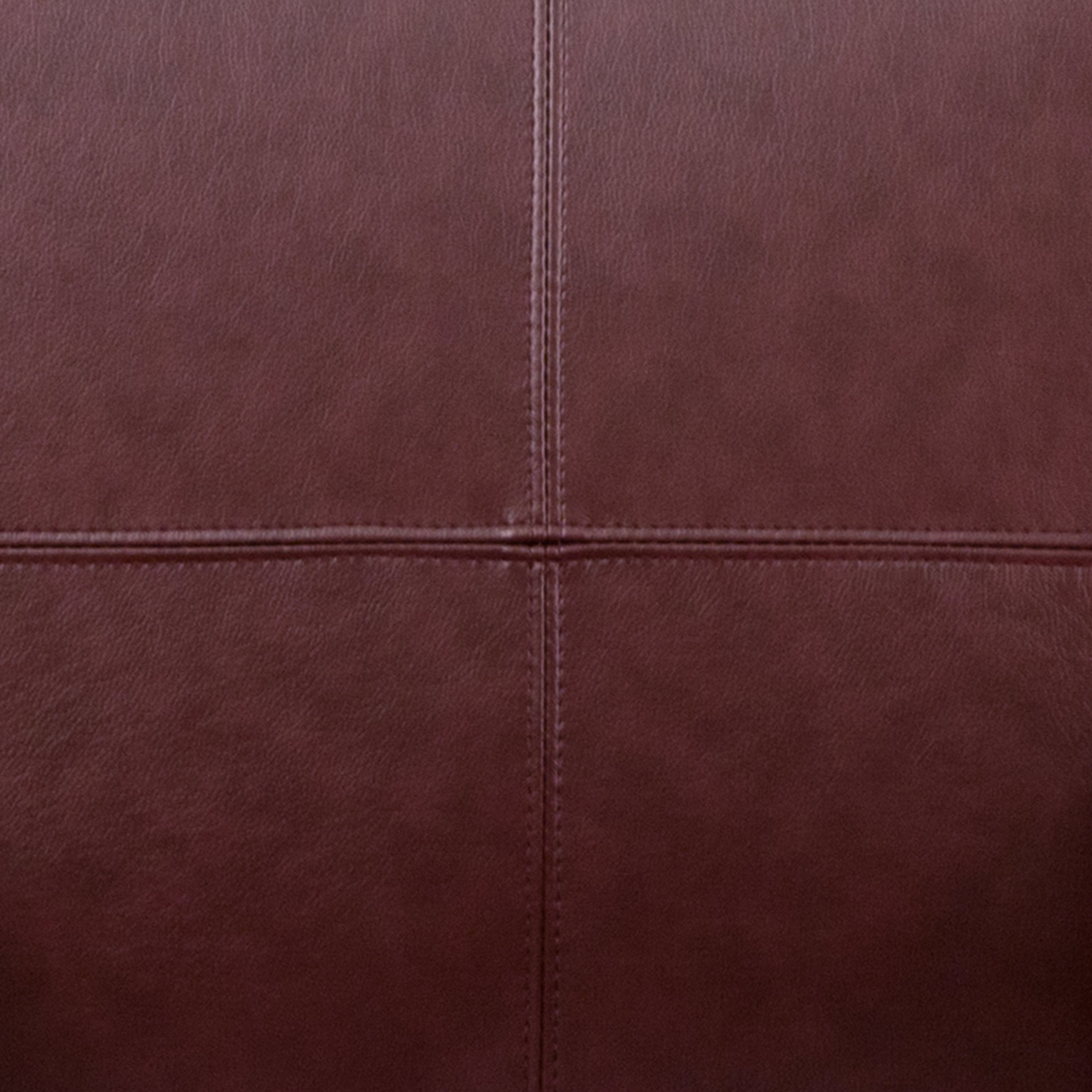 LeatherSoft Executive Side Reception Chair with Mahogany Legs
