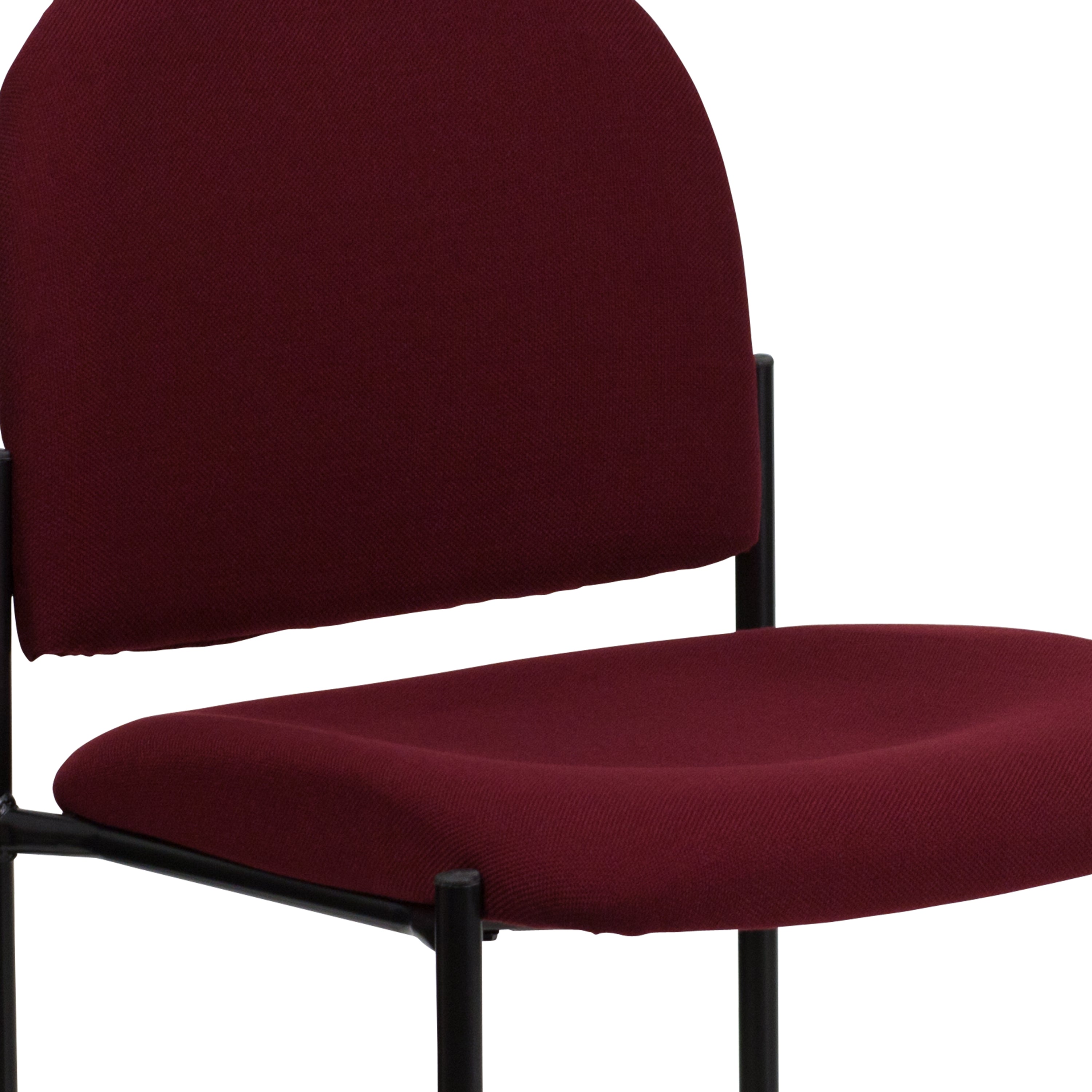 Comfort Stackable Steel Side Reception Chair-Side Stack Chair-Flash Furniture-Wall2Wall Furnishings