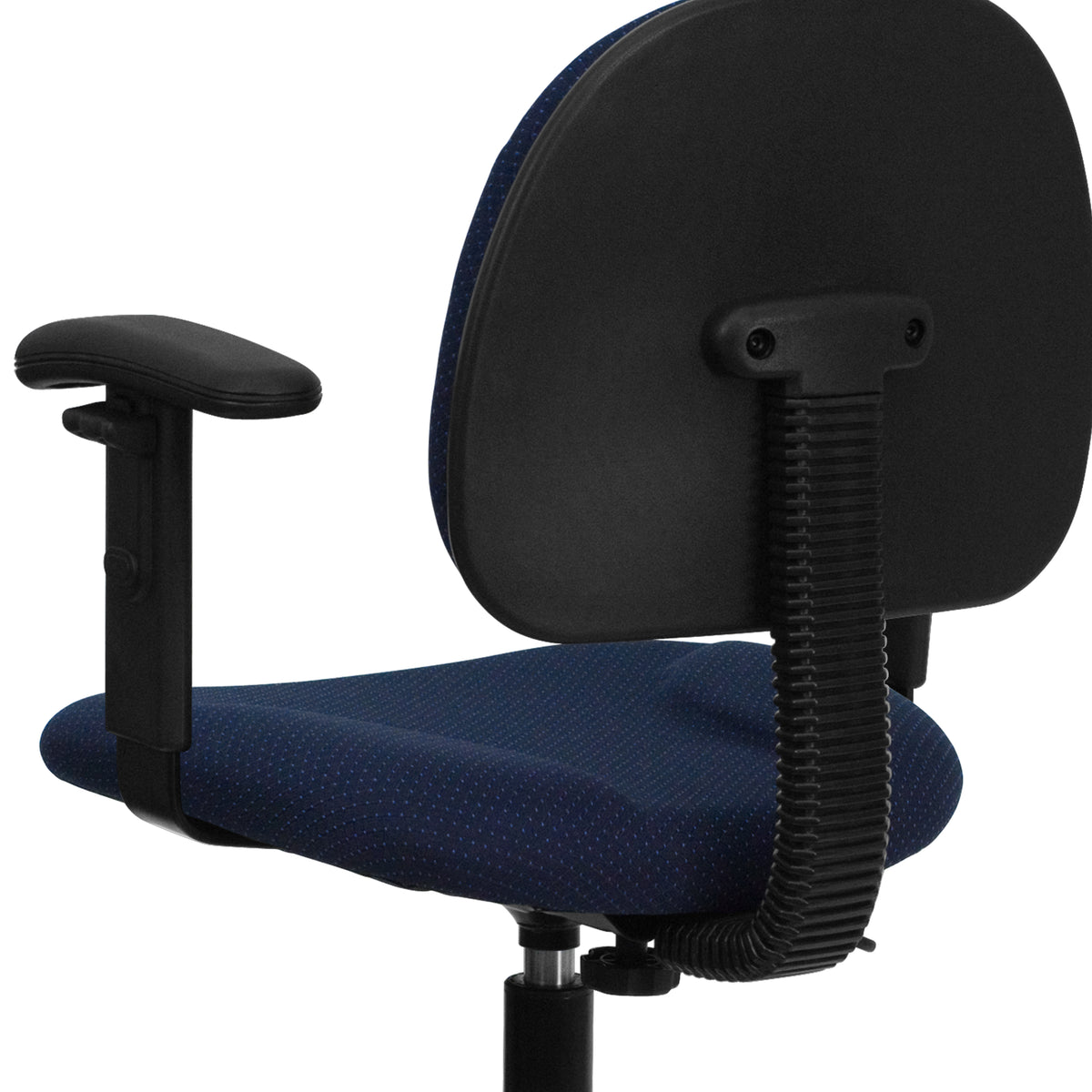 Fabric Drafting Chair with Adjustable Arms (Cylinders: 22.5''-27''H or 26''-30.5''H)