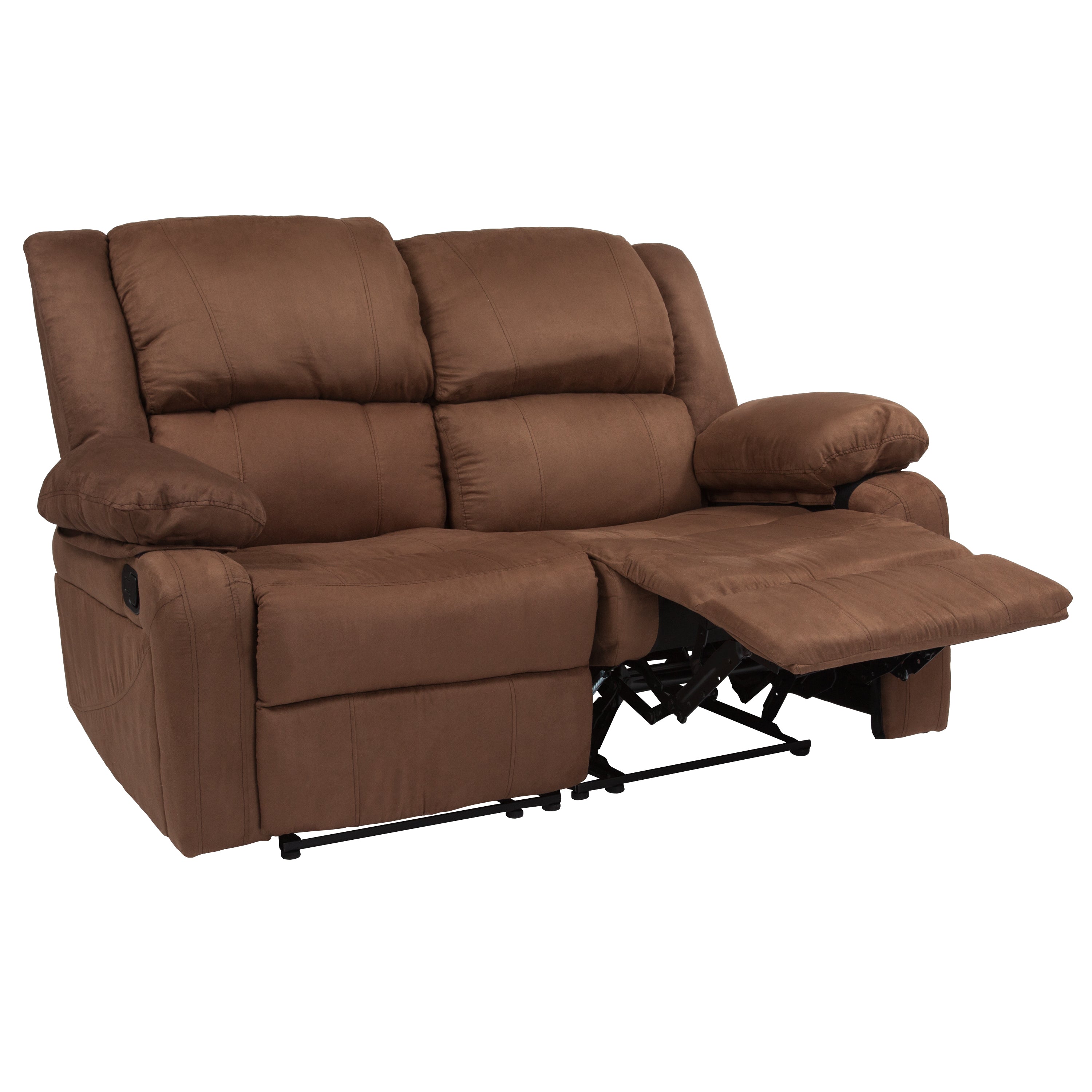 Harmony Series Loveseat with Two Built-In Recliners