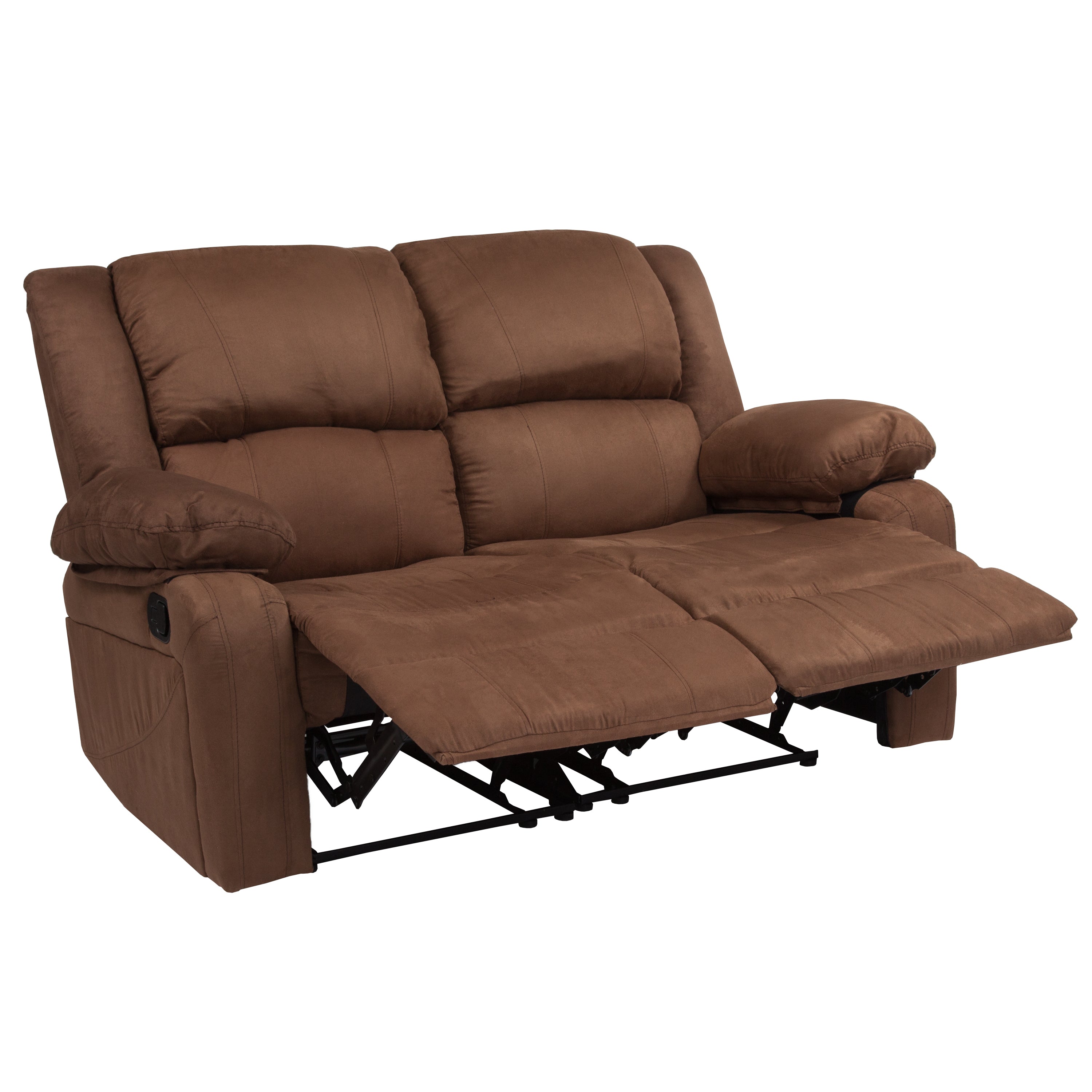 Harmony Series Loveseat with Two Built-In Recliners