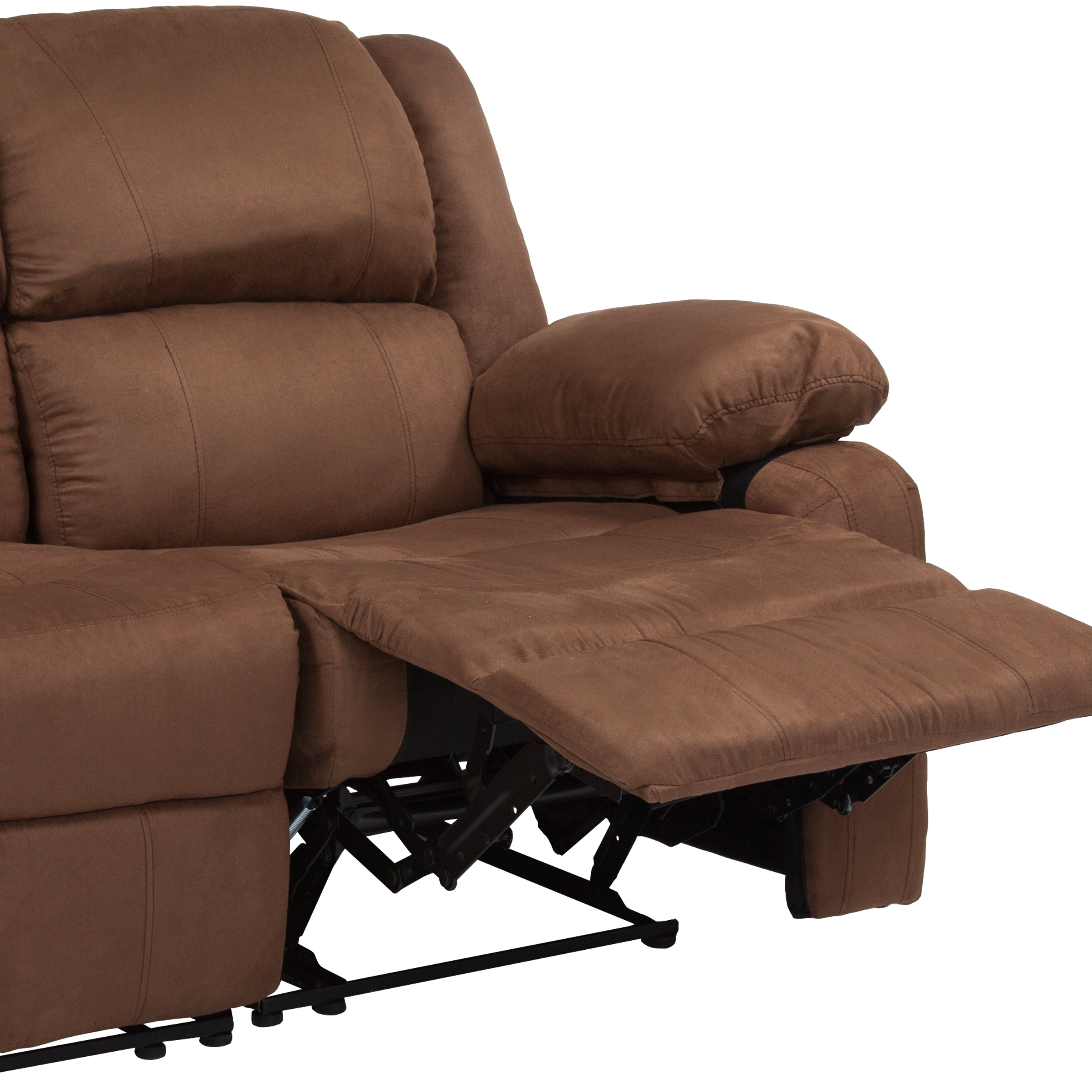 Harmony Series Loveseat with Two Built-In Recliners