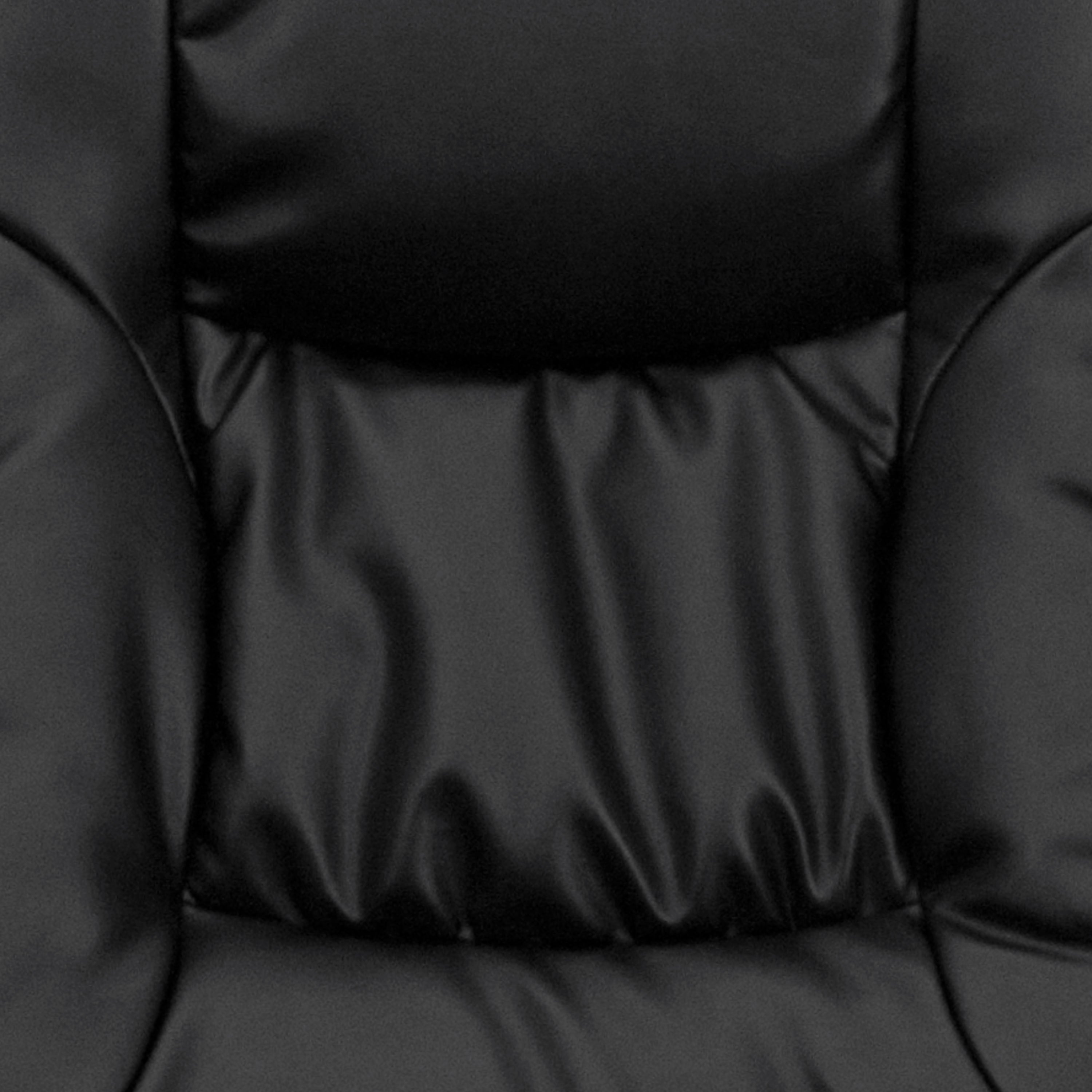 Contemporary Multi-Position Recliner and Ottoman with Wrapped Base