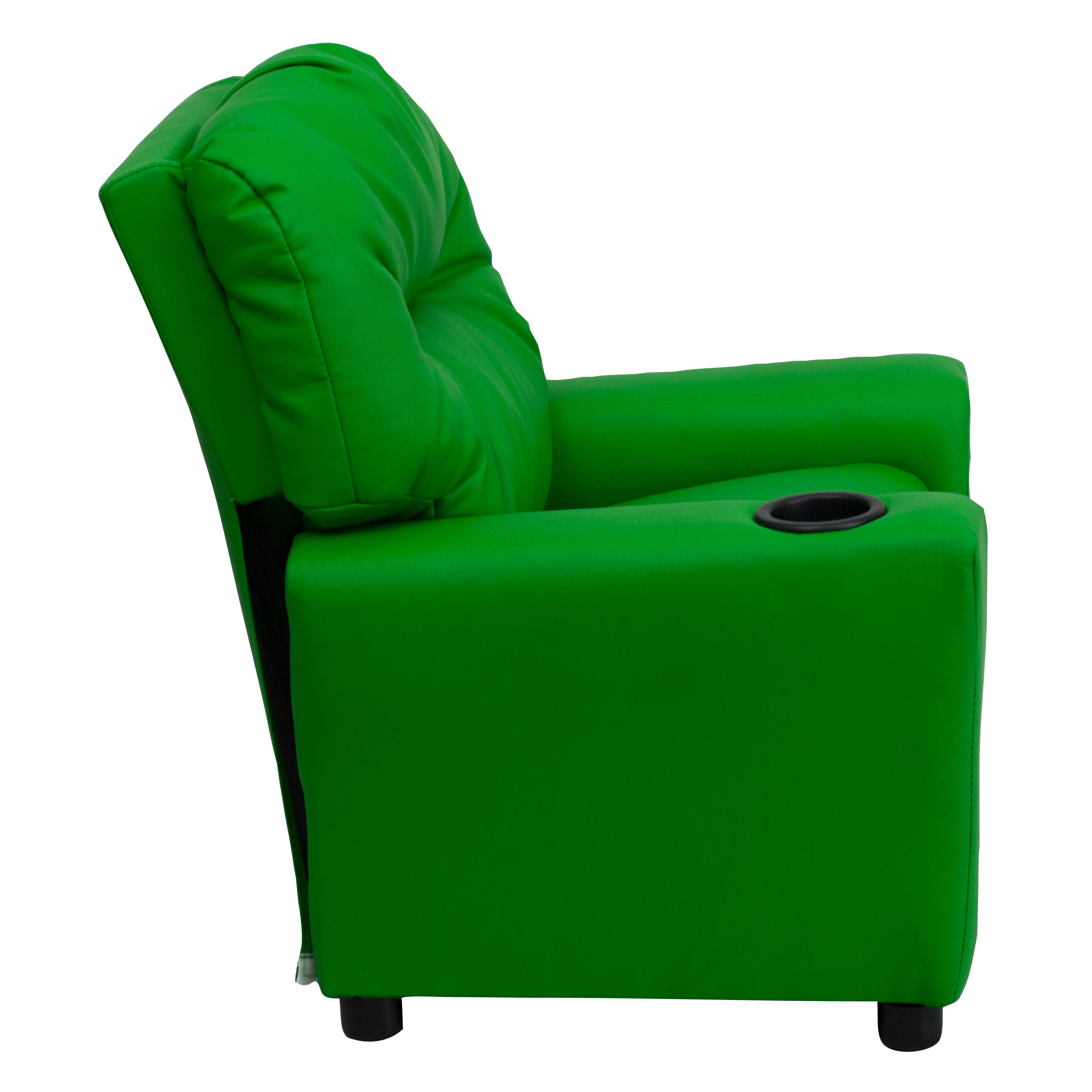 Contemporary Kids Recliner with Cup Holder