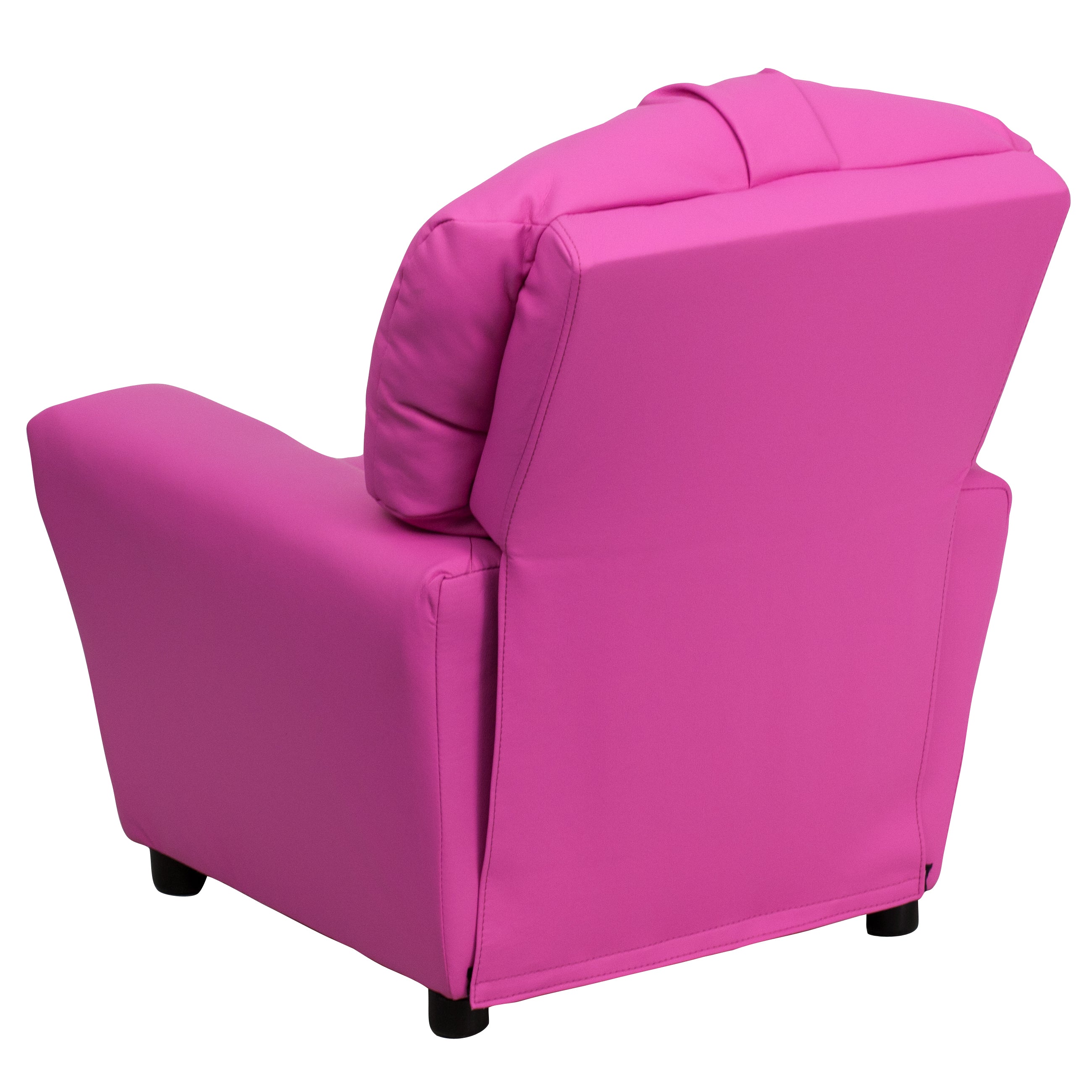 Contemporary Kids Recliner with Cup Holder
