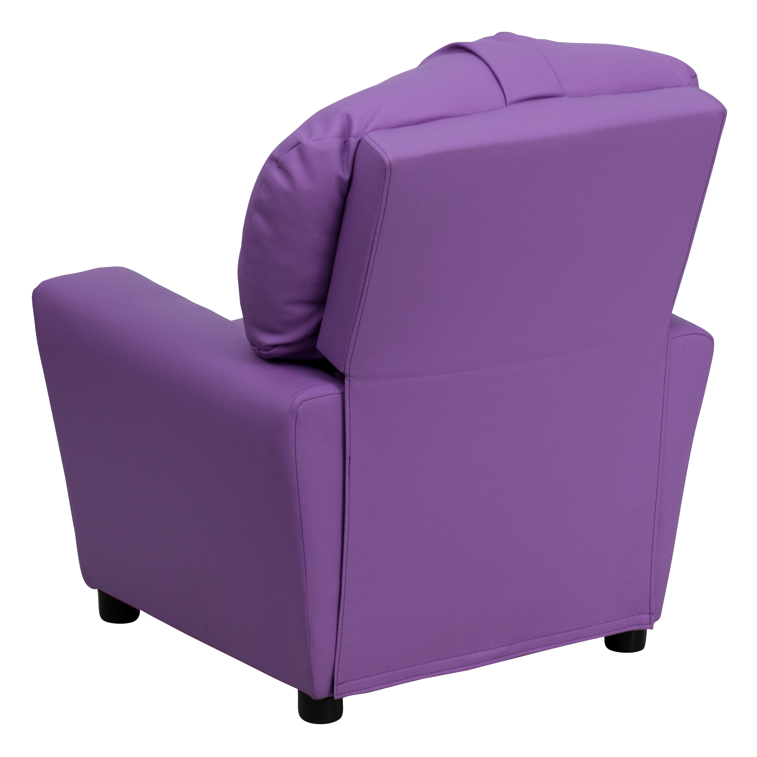 Contemporary Kids Recliner with Cup Holder