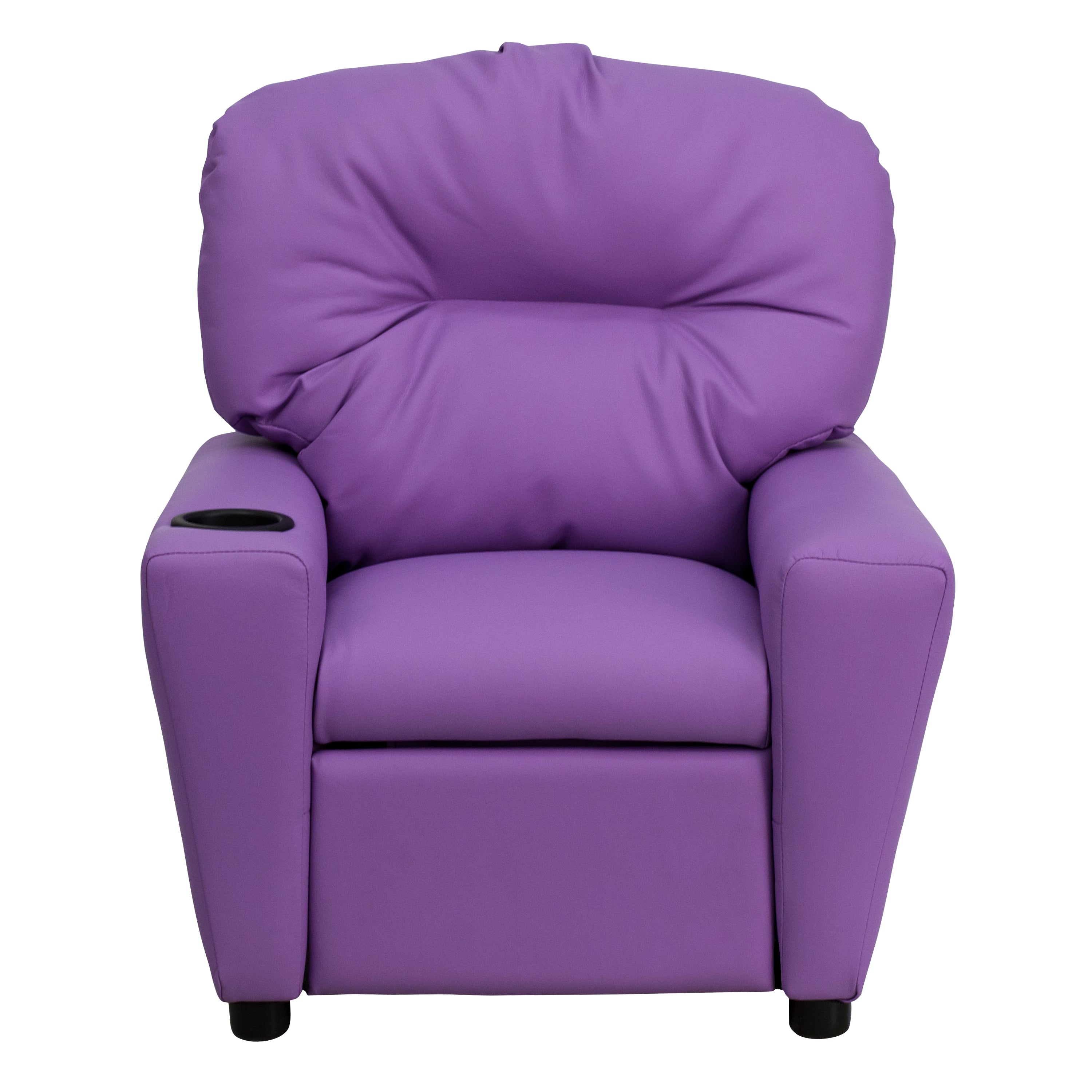 Contemporary Kids Recliner with Cup Holder
