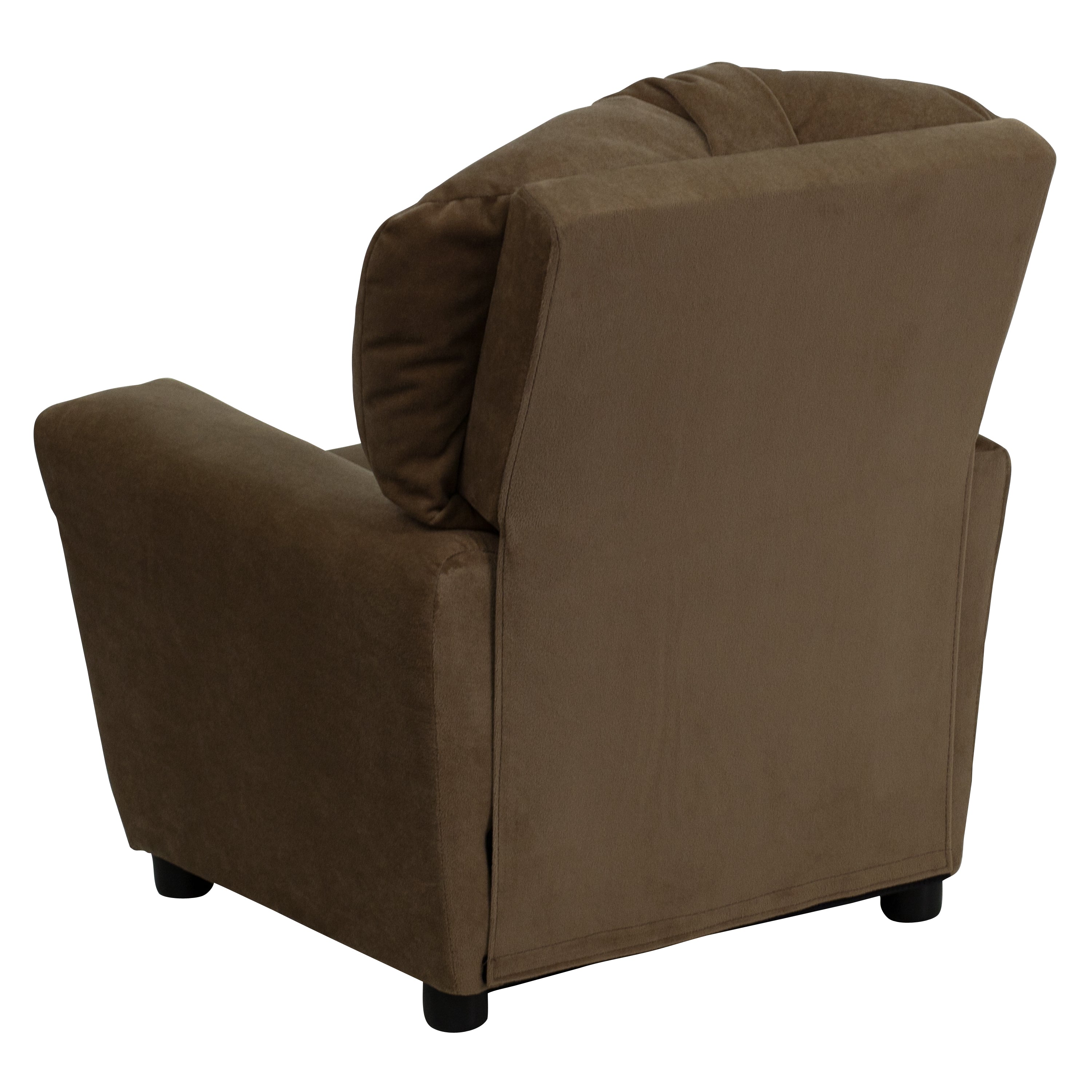 Contemporary Kids Recliner with Cup Holder