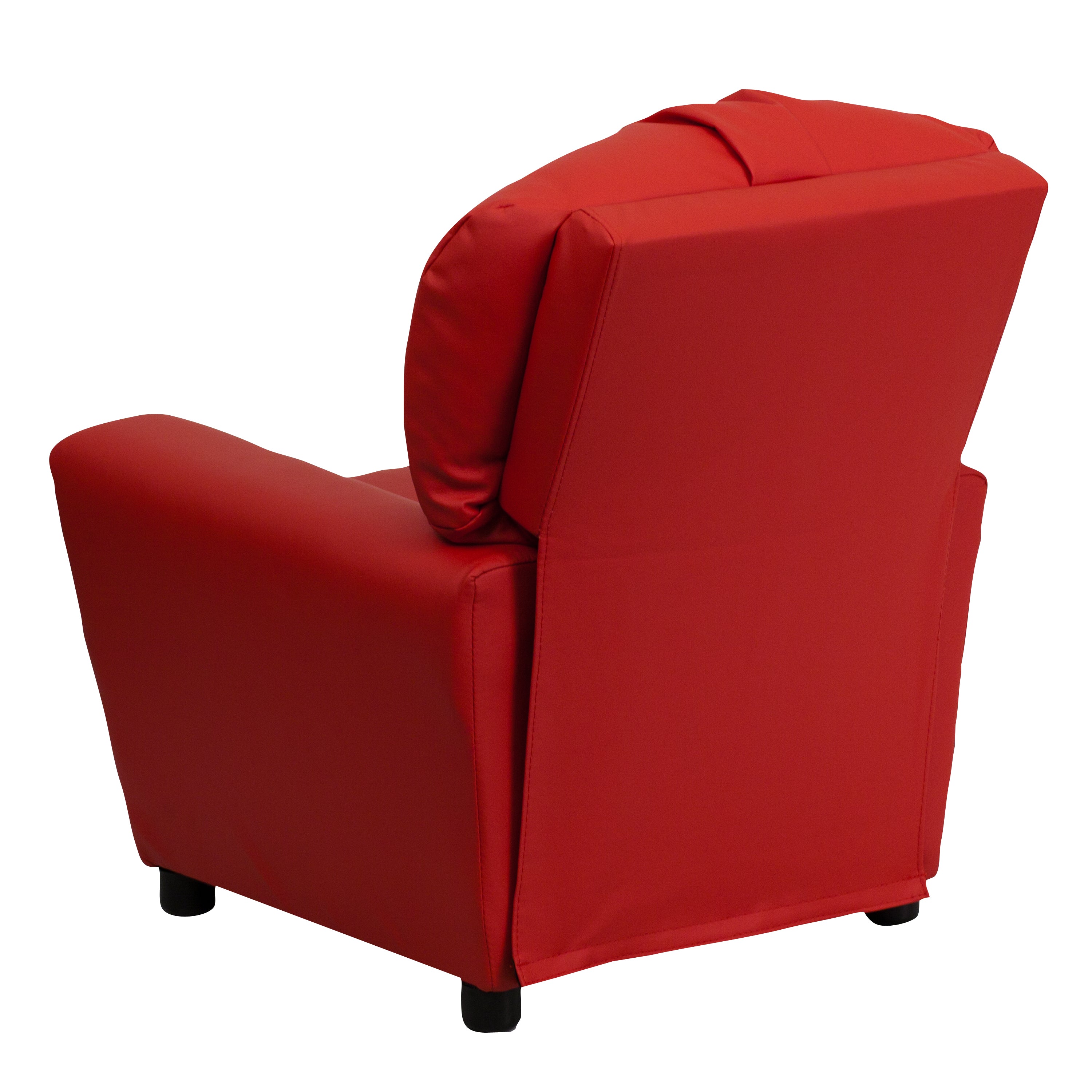 Contemporary Kids Recliner with Cup Holder