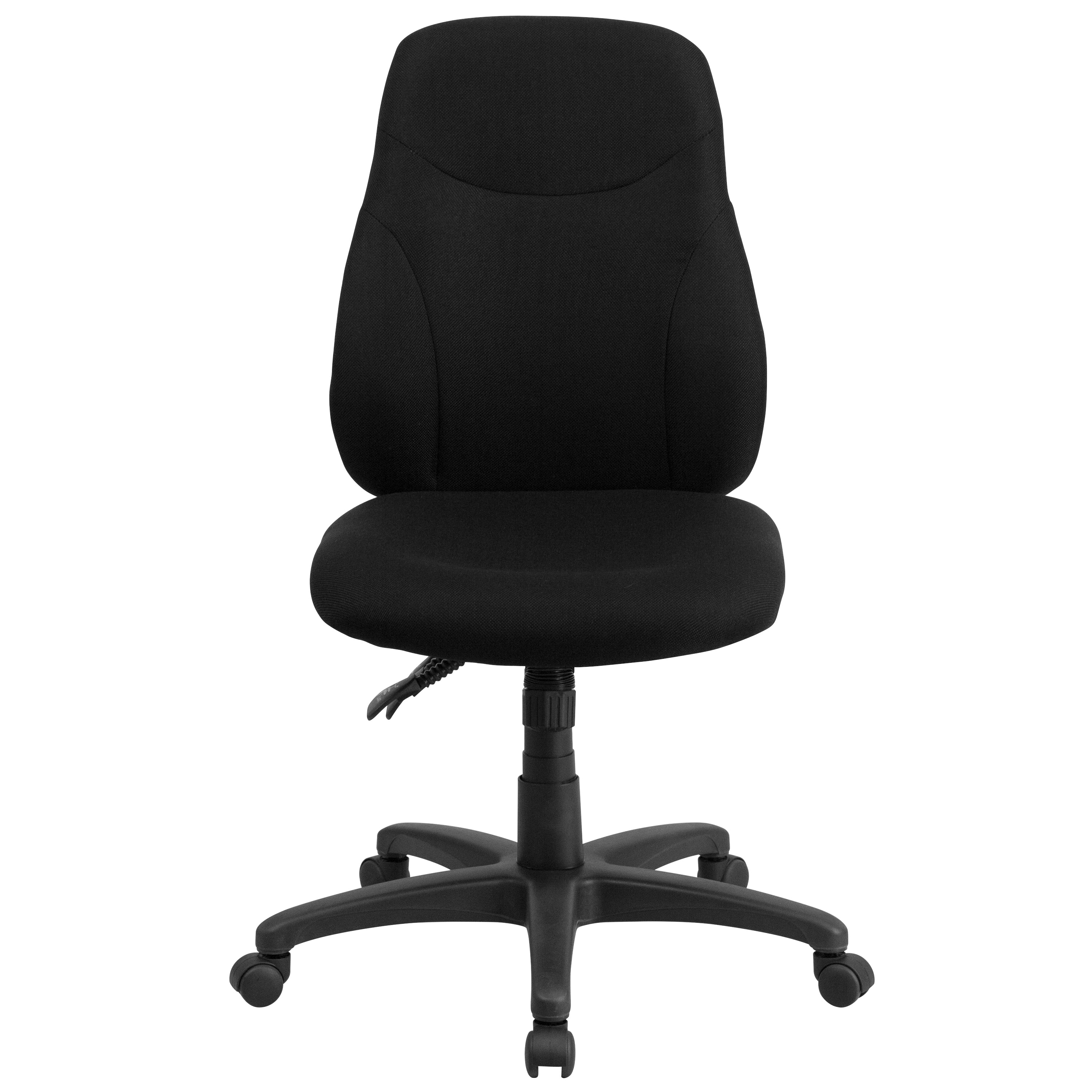 Mid-Back Fabric Multifunction Swivel Ergonomic Task Office Chair with 1.5" Back Adjustment