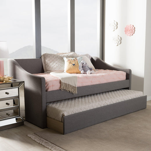 Barnstorm Modern and Contemporary Fabric Upholstered Daybed