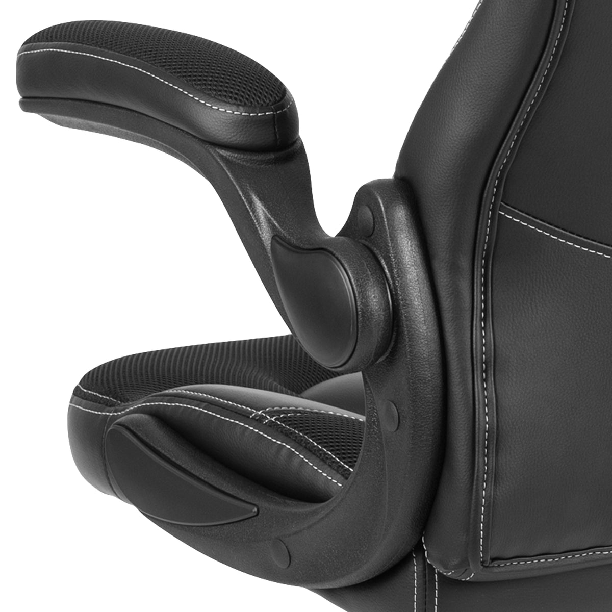 X10 Gaming Chair, Racing Style Ergonomic Office Chair, Height Adjustable Swivel Computer Chair with Flip-Up Arms