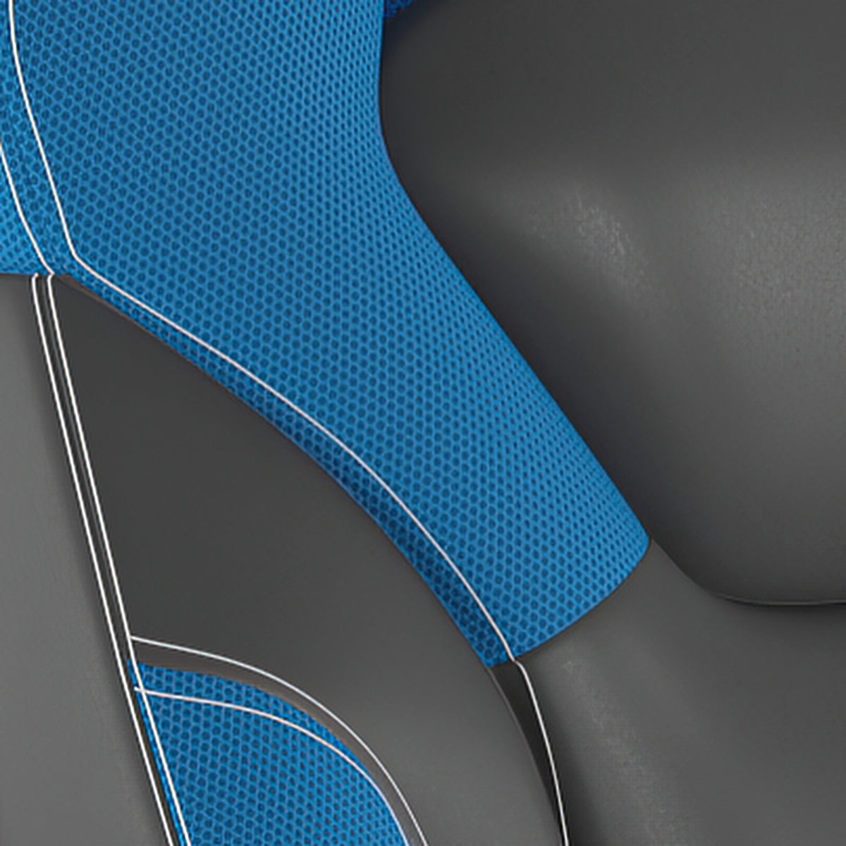 X10 Gaming Chair Racing Office Computer PC Adjustable Chair with Flip-up Arms and Transparent Roller Wheels