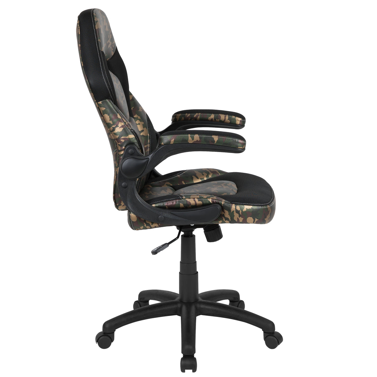 X10 Gaming Chair, Racing Style Ergonomic Office Chair, Height Adjustable Swivel Computer Chair with Flip-Up Arms