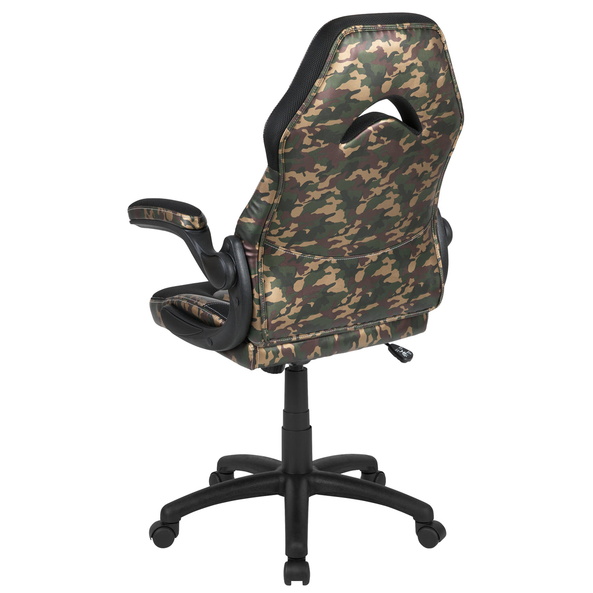 X10 Gaming Chair, Racing Style Ergonomic Office Chair, Height Adjustable Swivel Computer Chair with Flip-Up Arms