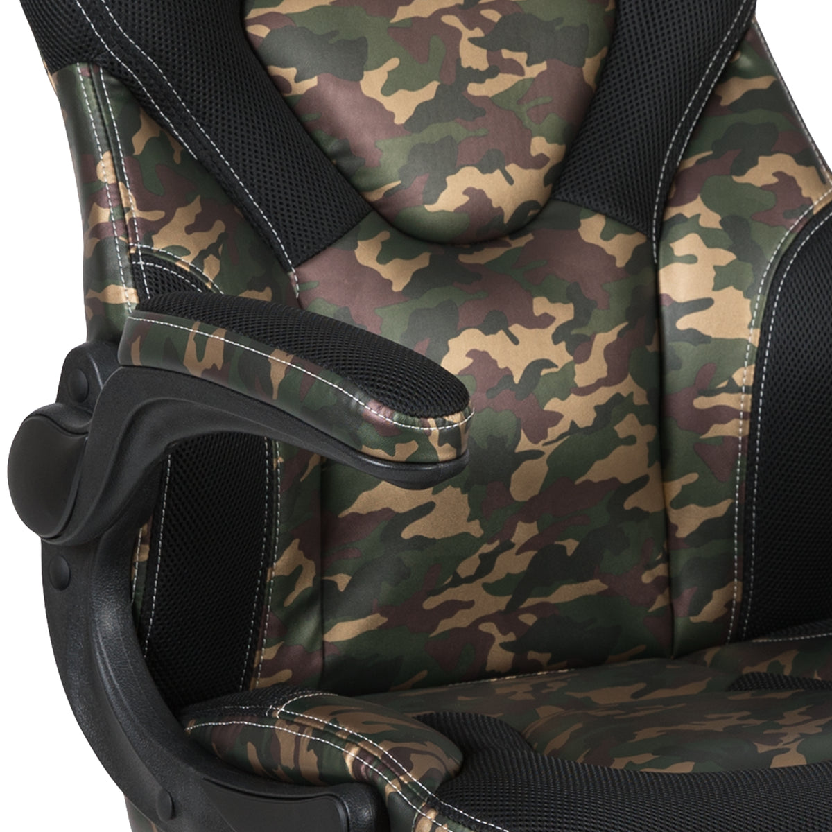 X10 Gaming Chair, Racing Style Ergonomic Office Chair, Height Adjustable Swivel Computer Chair with Flip-Up Arms