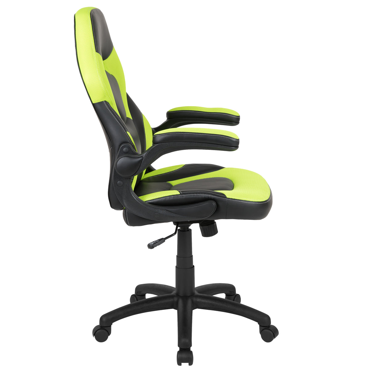 X10 Gaming Chair, Racing Style Ergonomic Office Chair, Height Adjustable Swivel Computer Chair with Flip-Up Arms